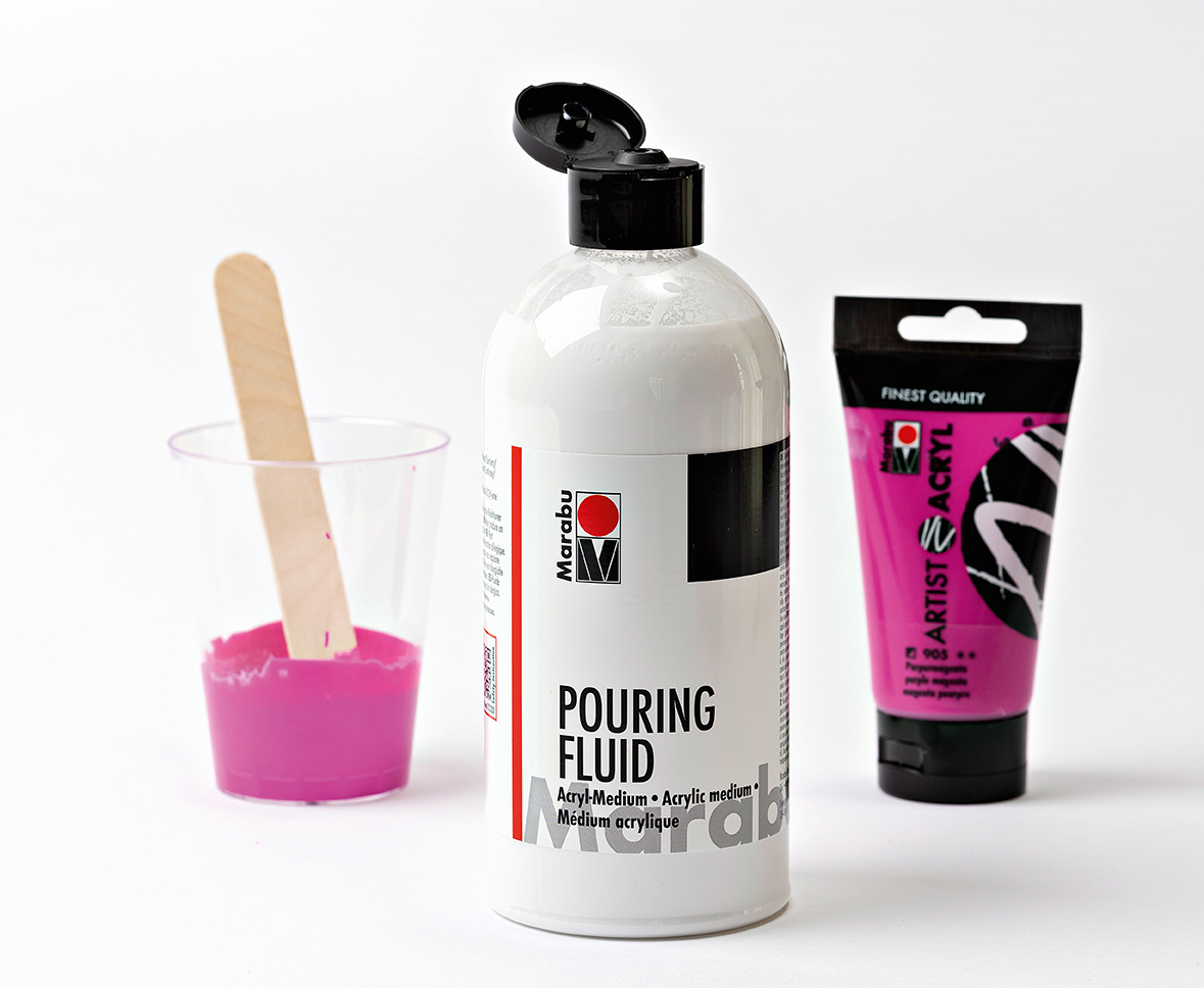 Marabu Pouring Fluid Acryl-Medium, 500 ml