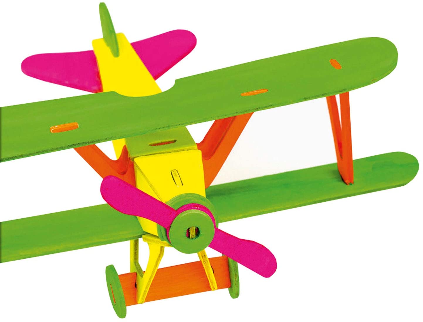 Marabu KiDS Bastelfarbe NEON, 4er-Set, 4 x 80 ml
