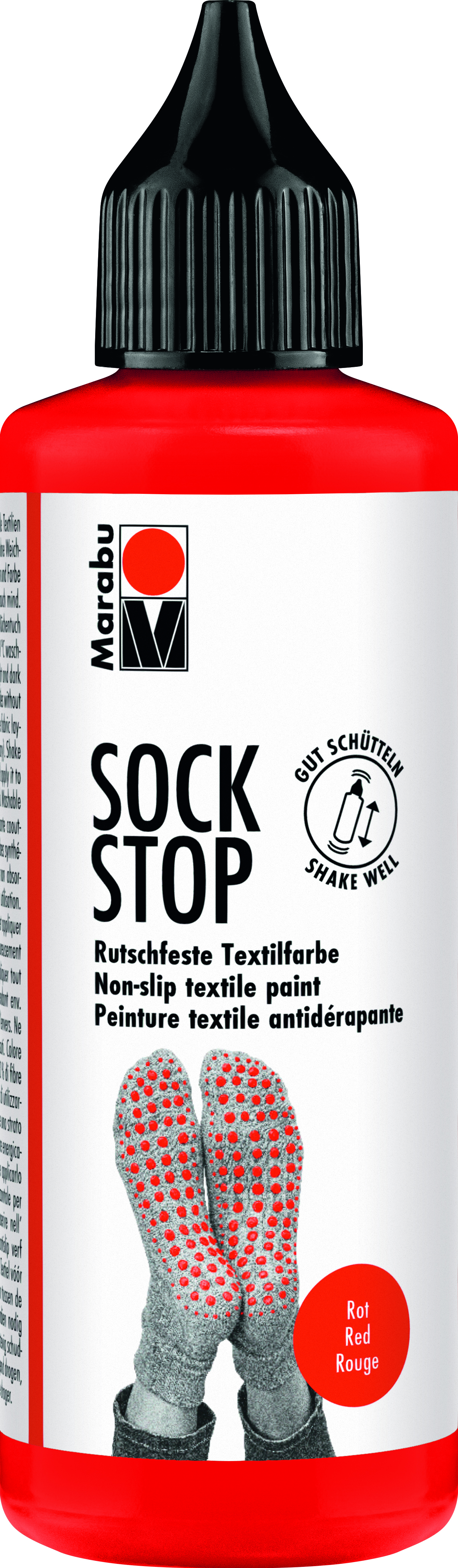Marabu Sock Stop, Rot 232, 90ml