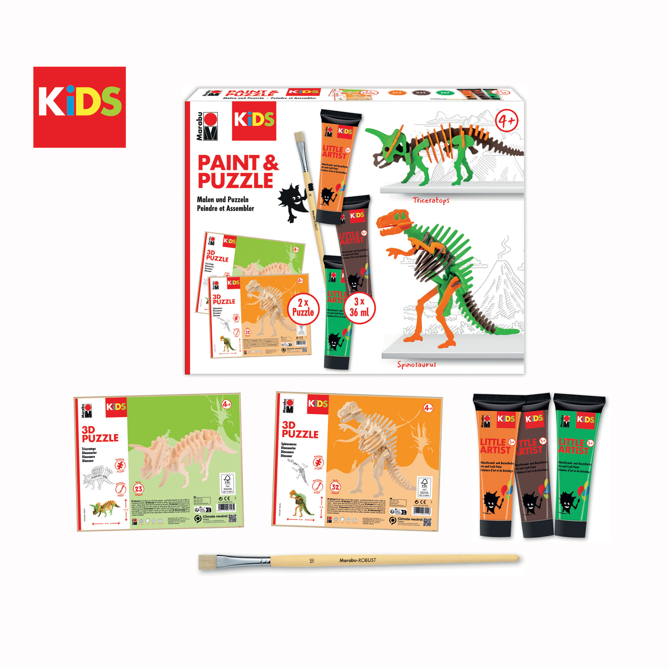 Marabu KiDS Little Artist Set Dinos