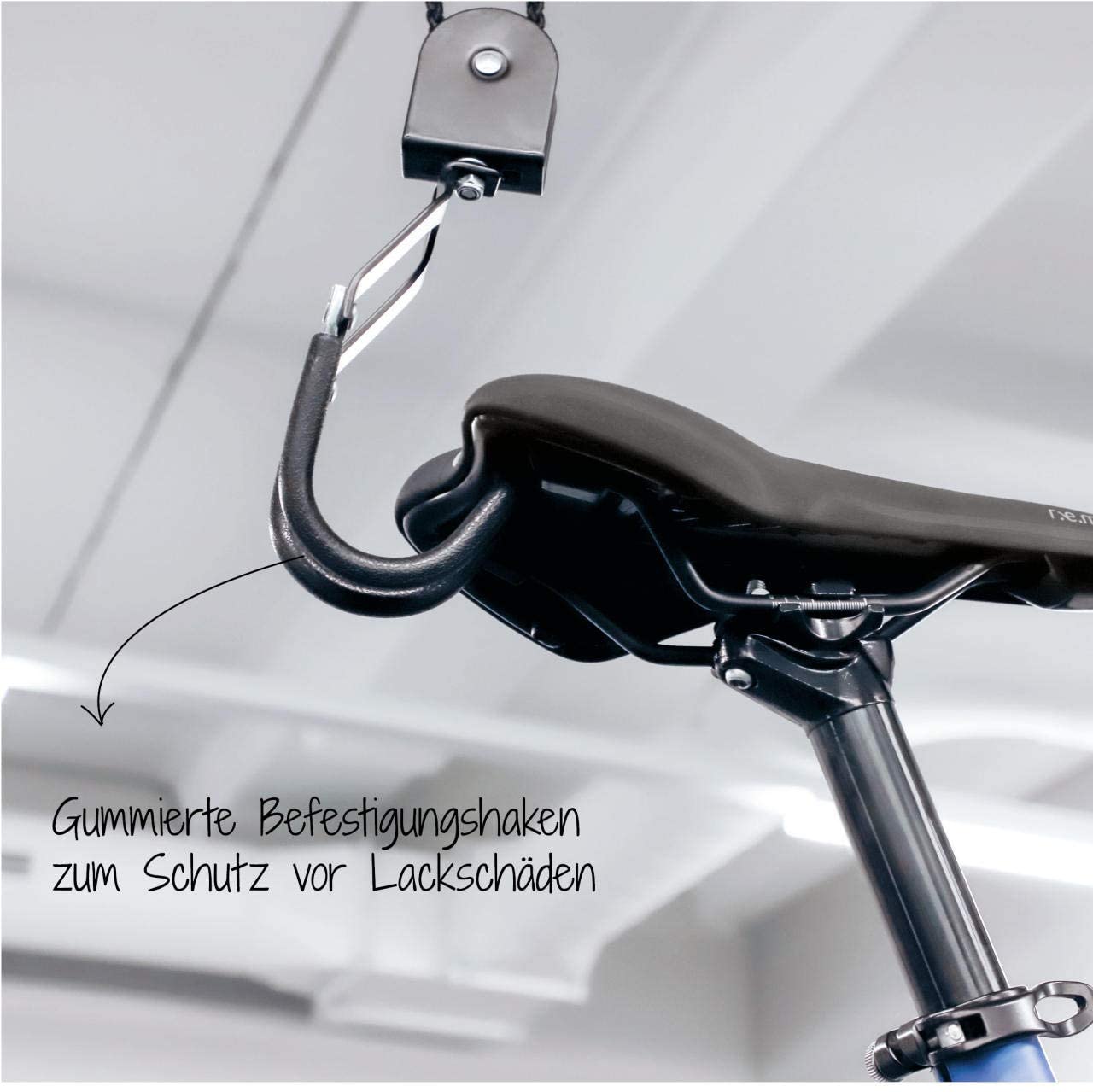 FISCHER Fahrrad-Lift PROFIPLUS, Tragkraft: 57 kg, schwarz