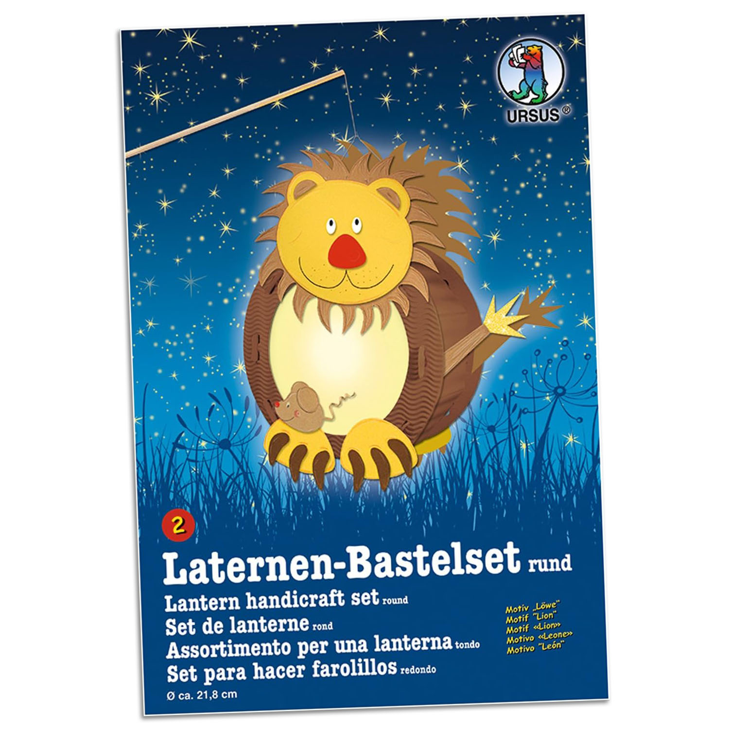 URSUS Laternen-Bastelset "L�we"