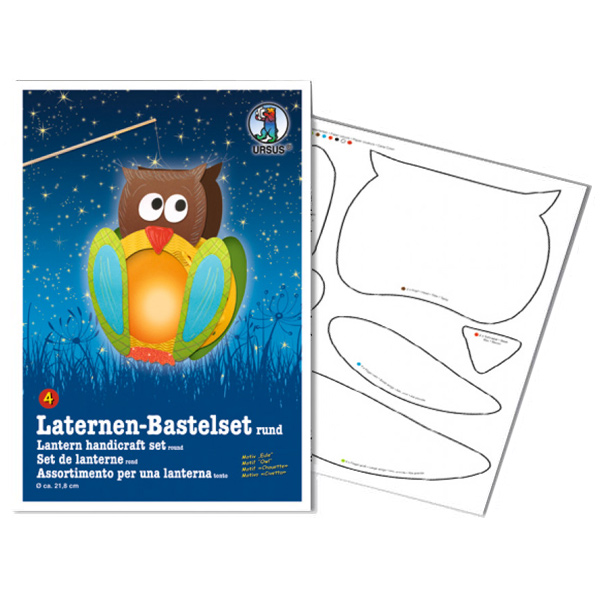URSUS Laternen-Bastelset "Eule"