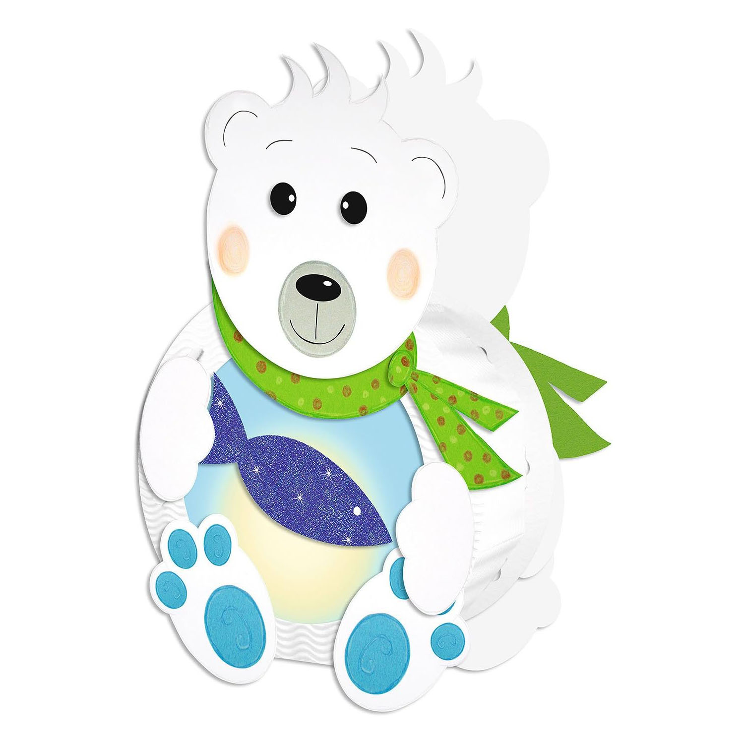 URSUS Laternen-Bastelset "Eisb�r"