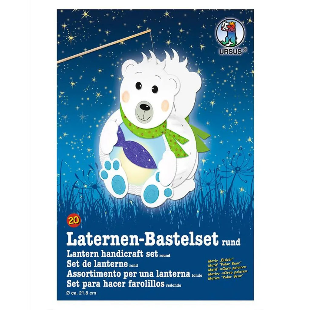 URSUS Laternen-Bastelset "Eisb�r"