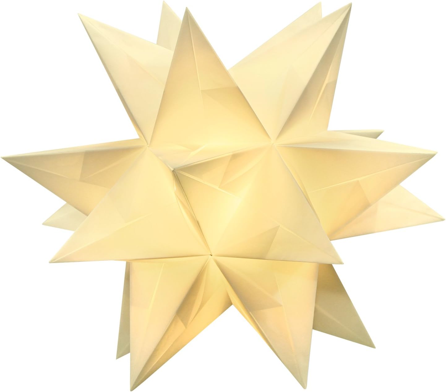 URSUS Faltbl�tter Aurelio Stern, creme, 150 x 150 mm