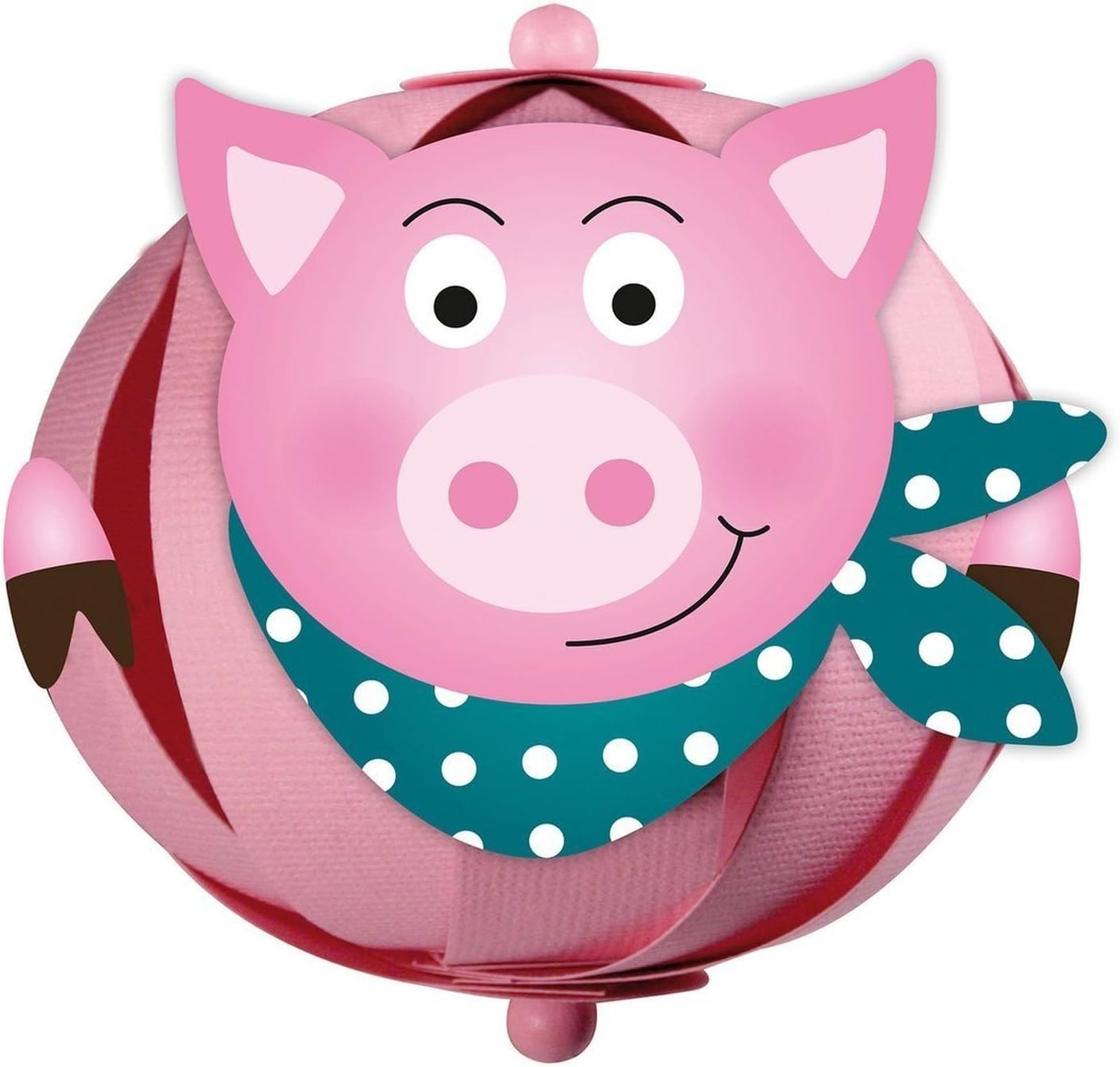 URSUS Designstreifen Funny Paper Balls "Farmtiere"