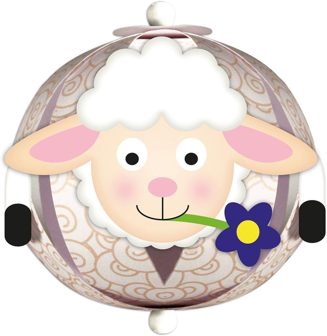 URSUS Designstreifen Funny Paper Balls "Farmtiere"