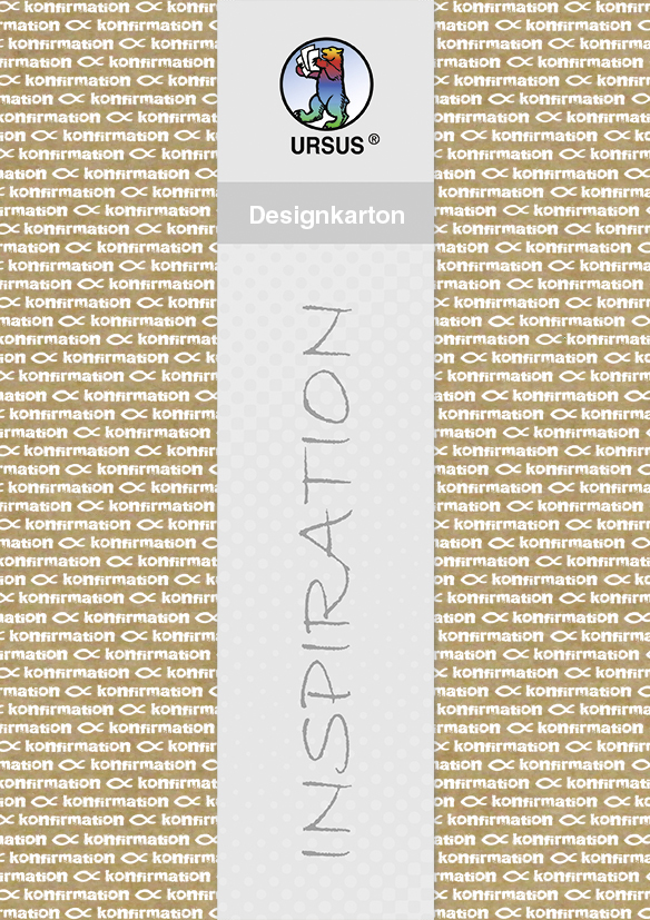 Ursus 25x Fotokarton Bastelkarton Designkarton 250g/qm K...