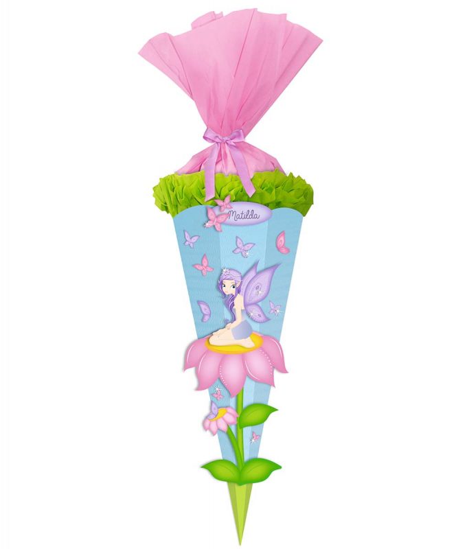URSUS Schult�ten-Bastelset Easy Line "Elfe", 6-eckig, 68 cm