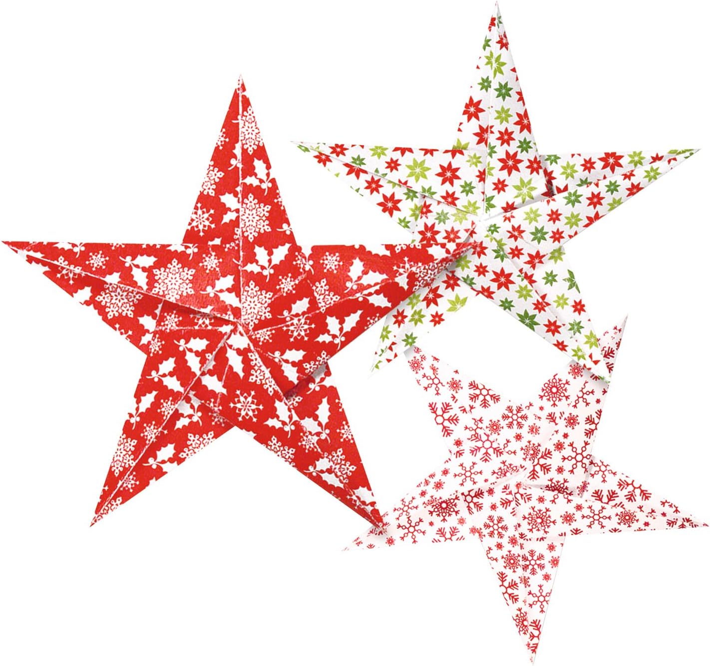 URSUS Faltbl�tter Christmas 80 g/m� 15x15cm