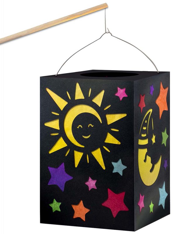 Ursus LATERNEN-BASTELSET "Sonne Mond und Sterne"