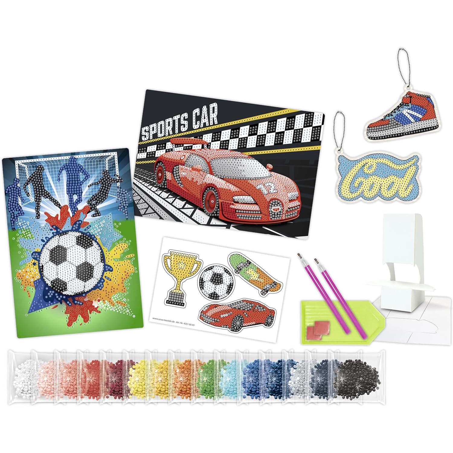 URSUS Diamond Painting CREATIVE Set SPORTS