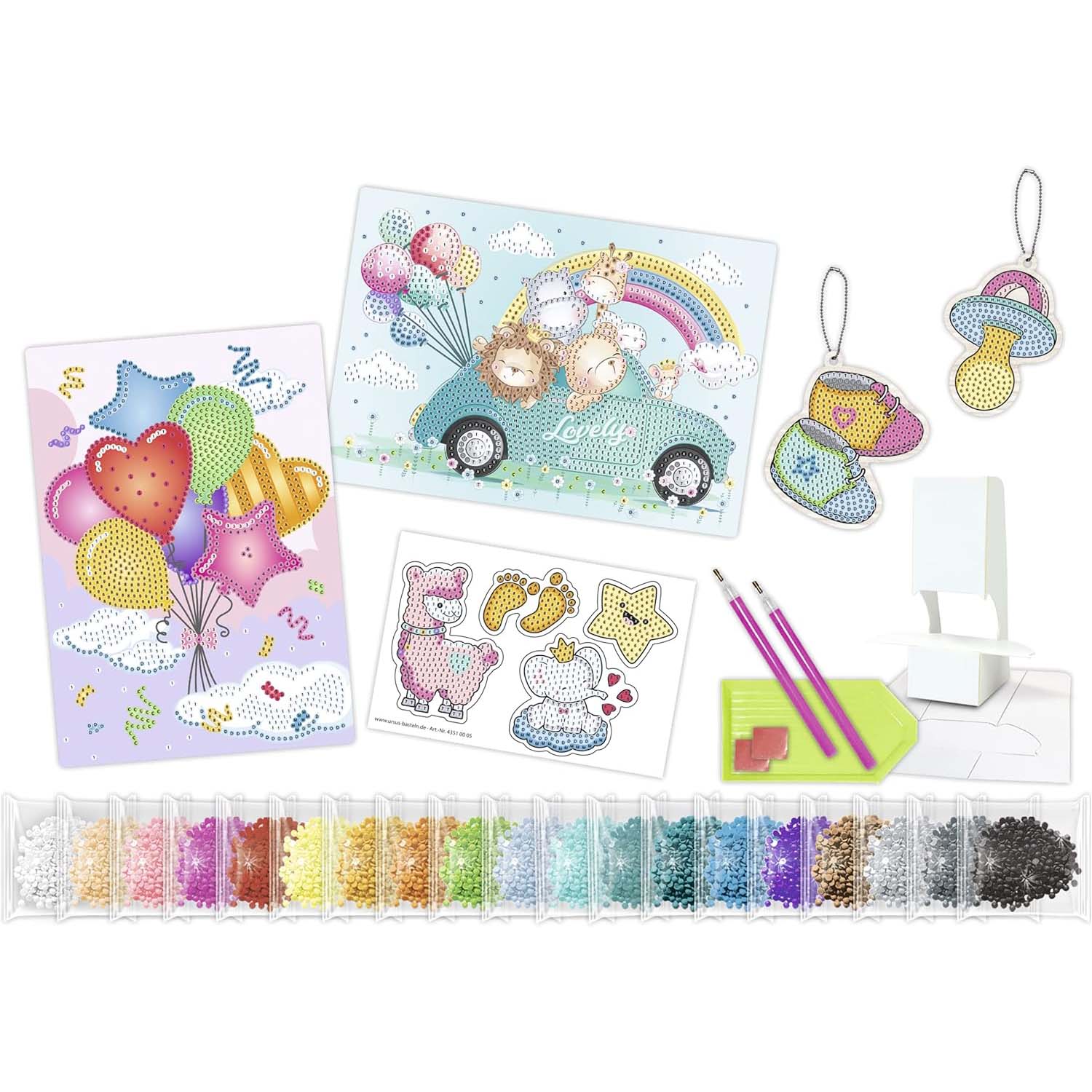 URSUS Diamond Painting CREATIVE Set LOVELY
