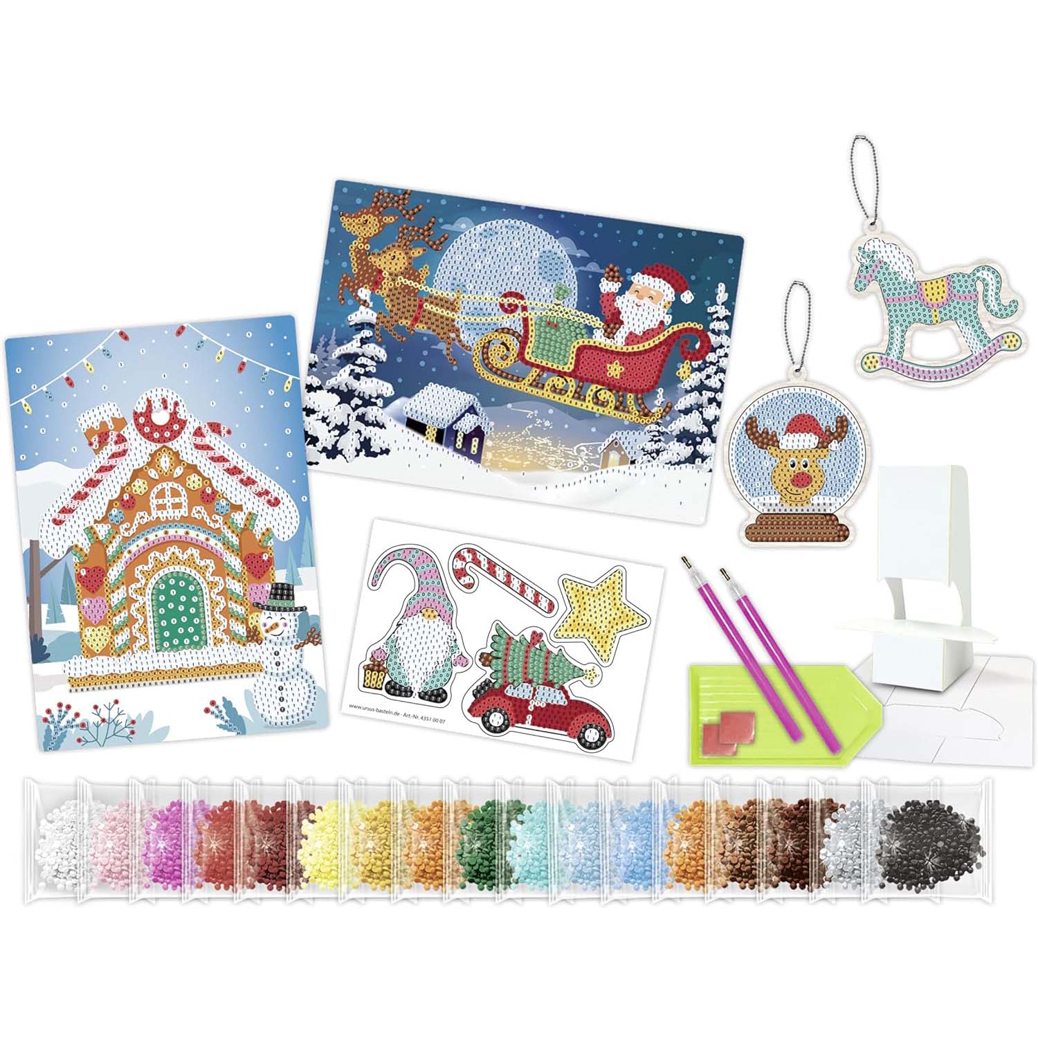 URSUS Diamond Painting CREATIVE Set CHRISTMAS