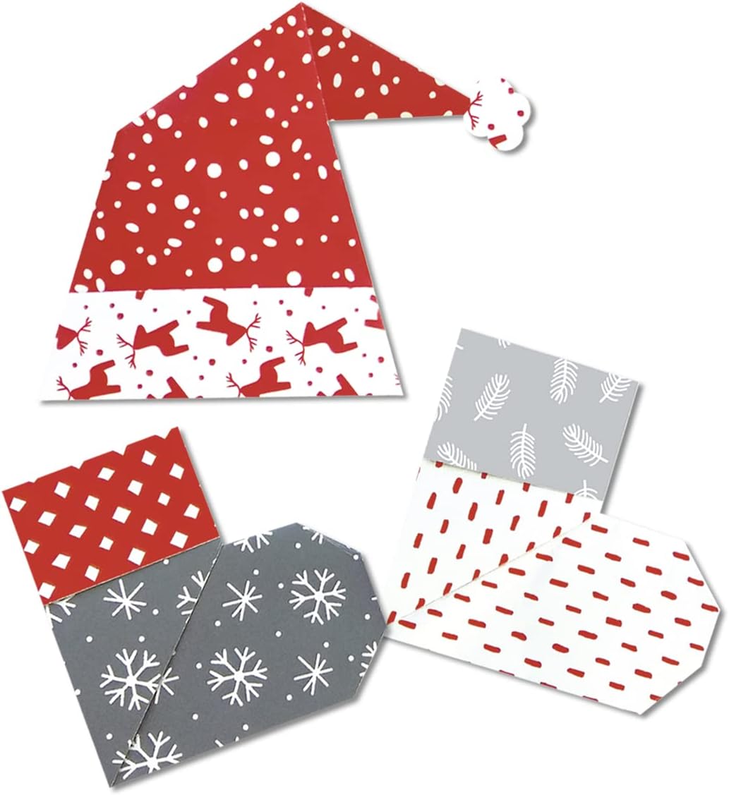 URSUS Faltbl�tter Nordic Christmas 15 x 15 cm