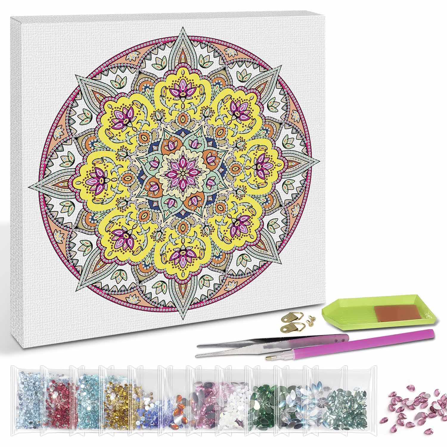 URSUS Diamond Painting MANDALA Set 3