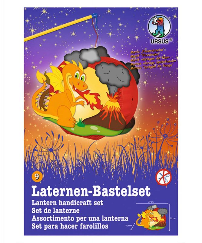 Ursus LATERNEN-BASTELSET EASY LINE 09 "FEUERDRACHE"