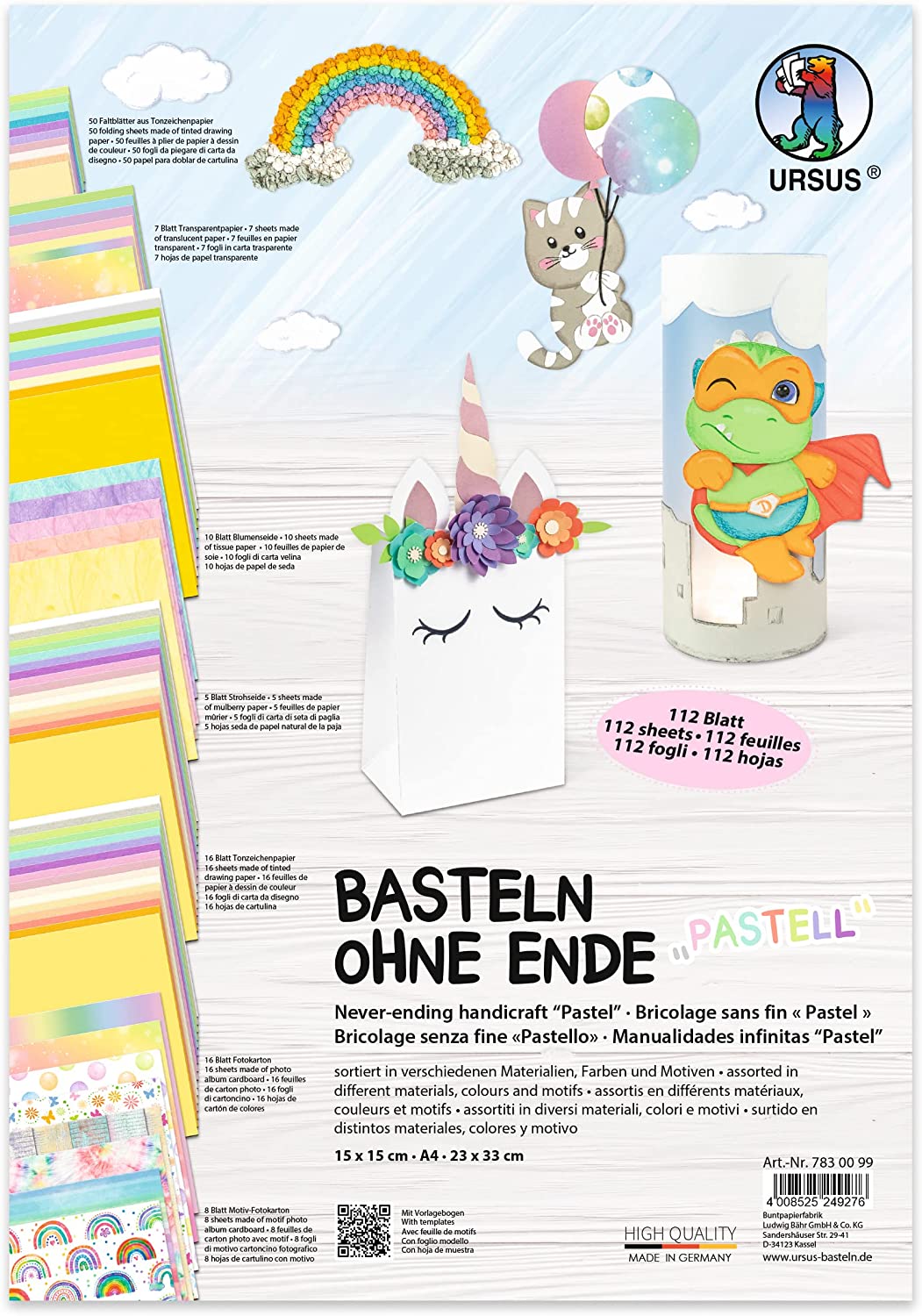 Ursus BASTELN OHNE ENDE "PASTELL"