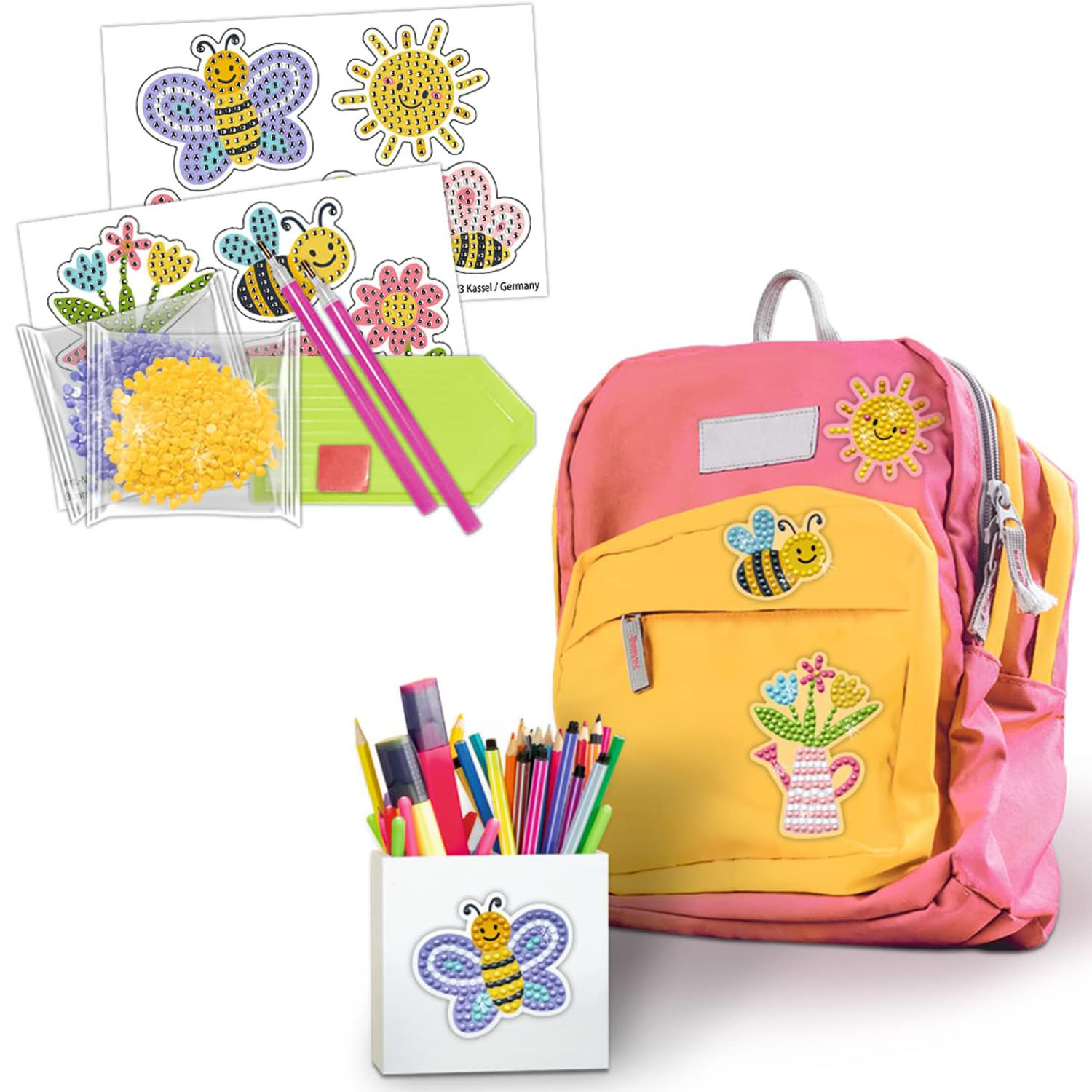 URSUS Diamond Painting STICKER GARDEN MOT.10