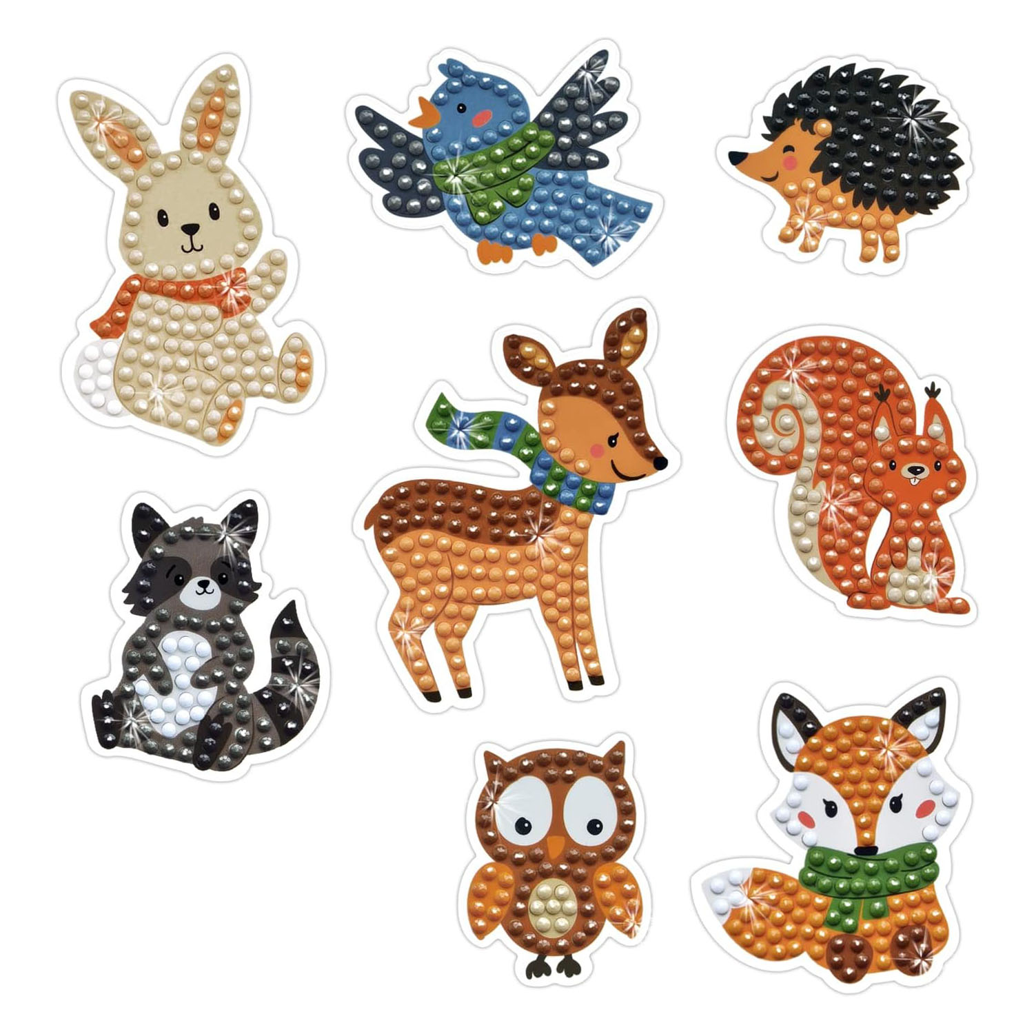 URSUS Diamond Painting STICKER WOODLAND MOT.11