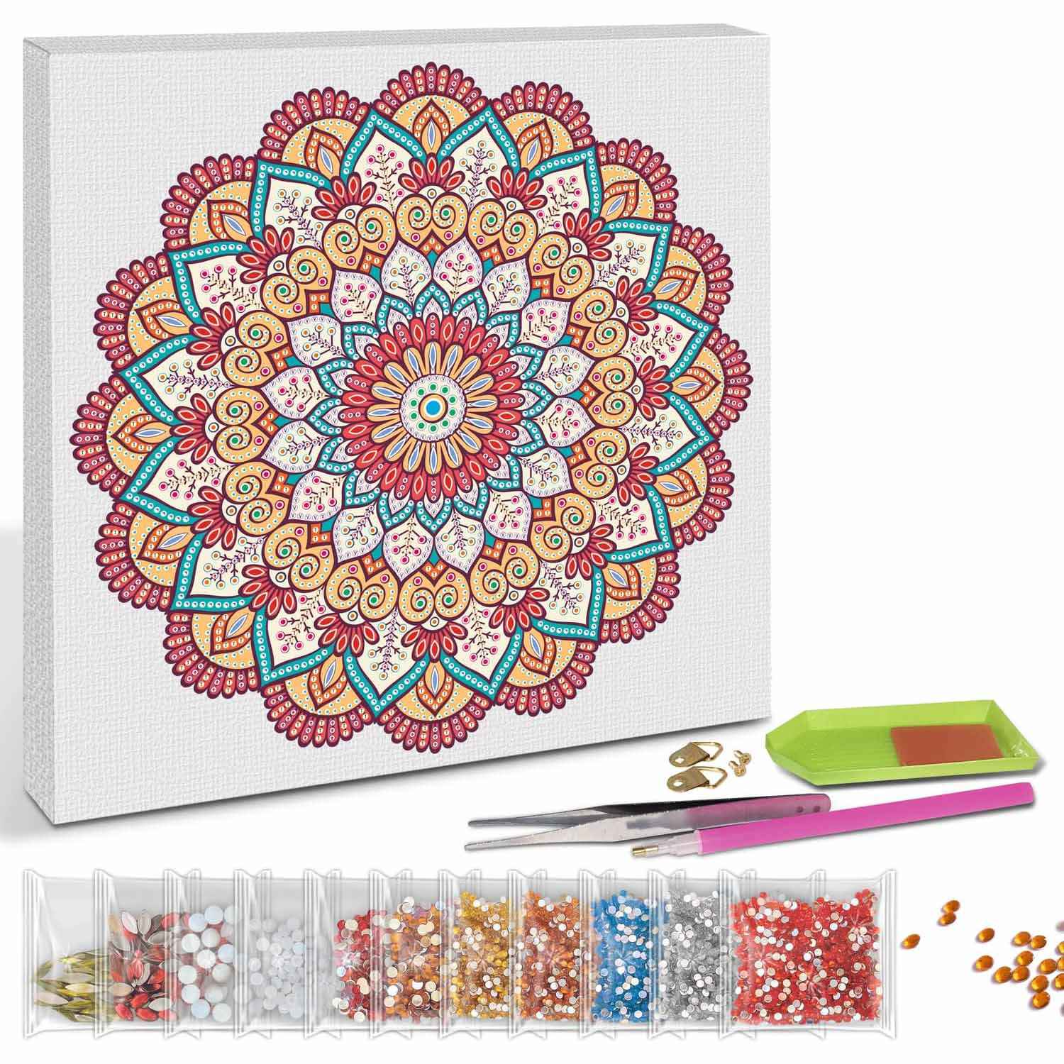 URSUS Diamond Painting MANDALA Set 6