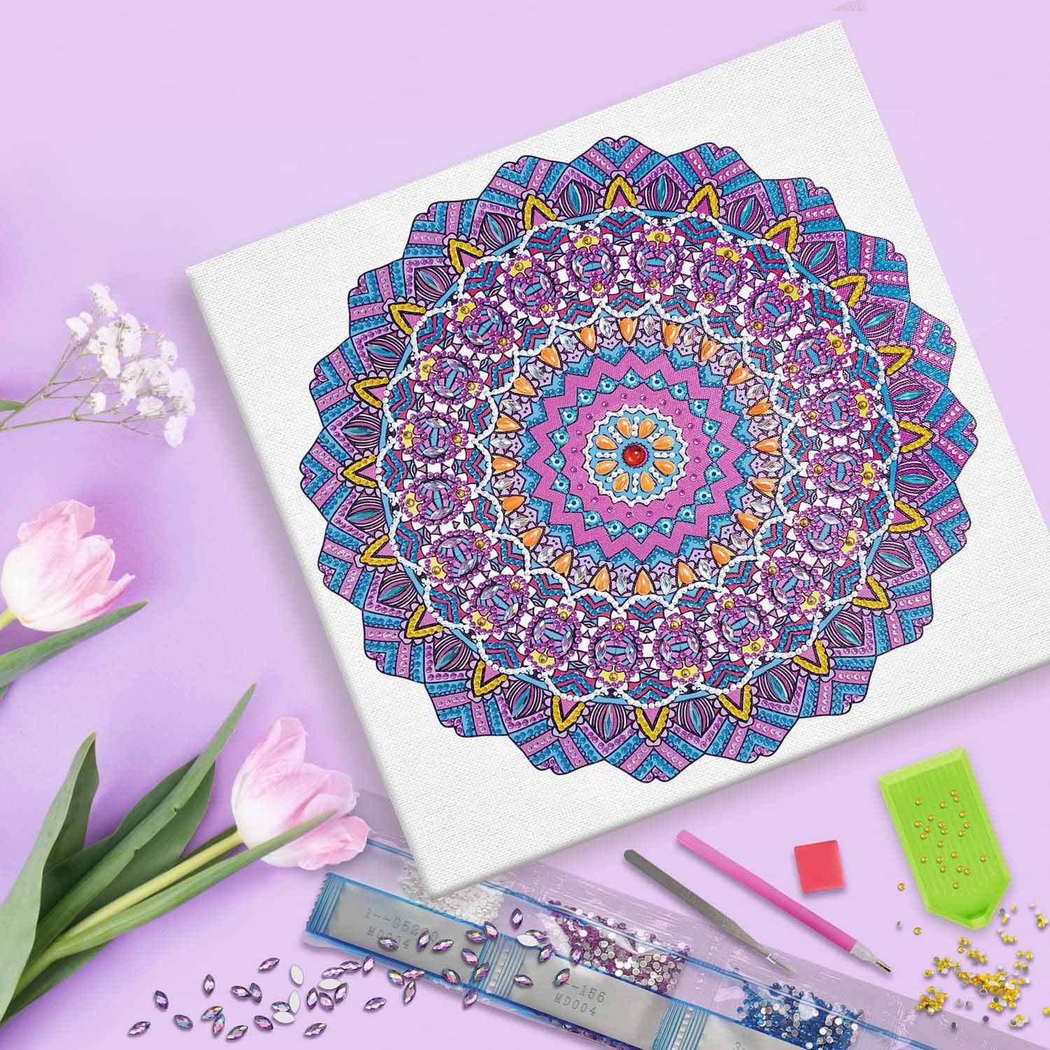 URSUS Diamond Painting MANDALA Set 8