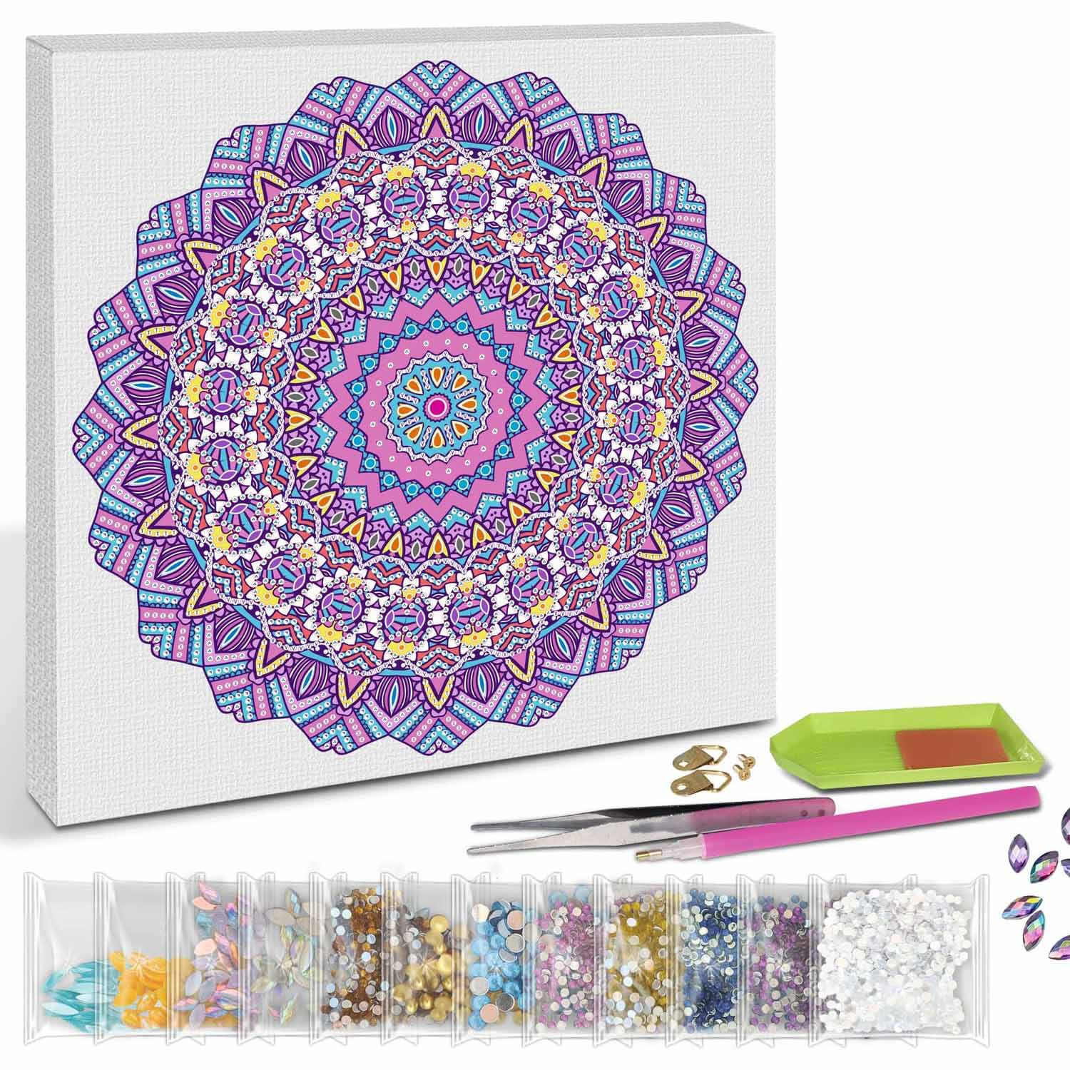 URSUS Diamond Painting MANDALA Set 8