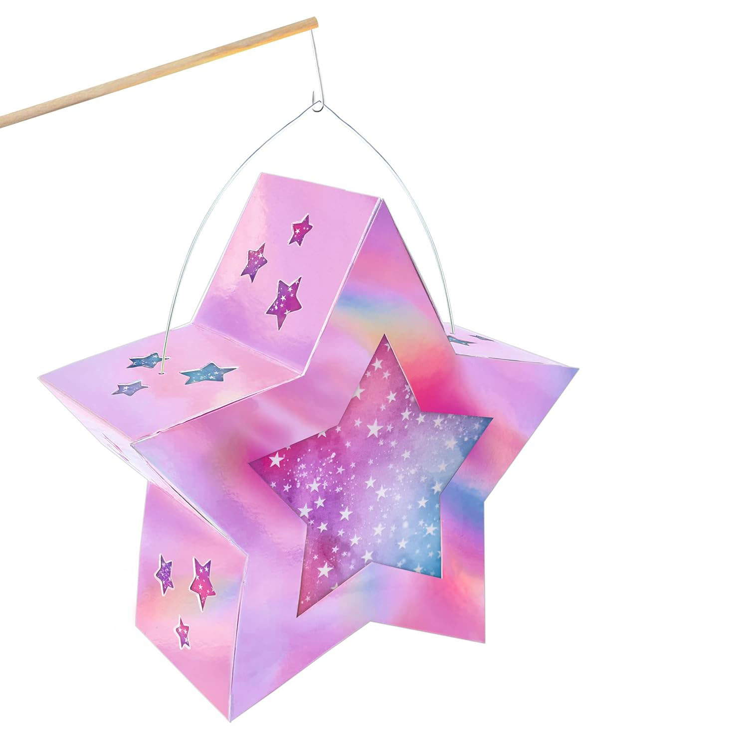URSUS "TWINKLE STAR" Metallic Pink Irisierend