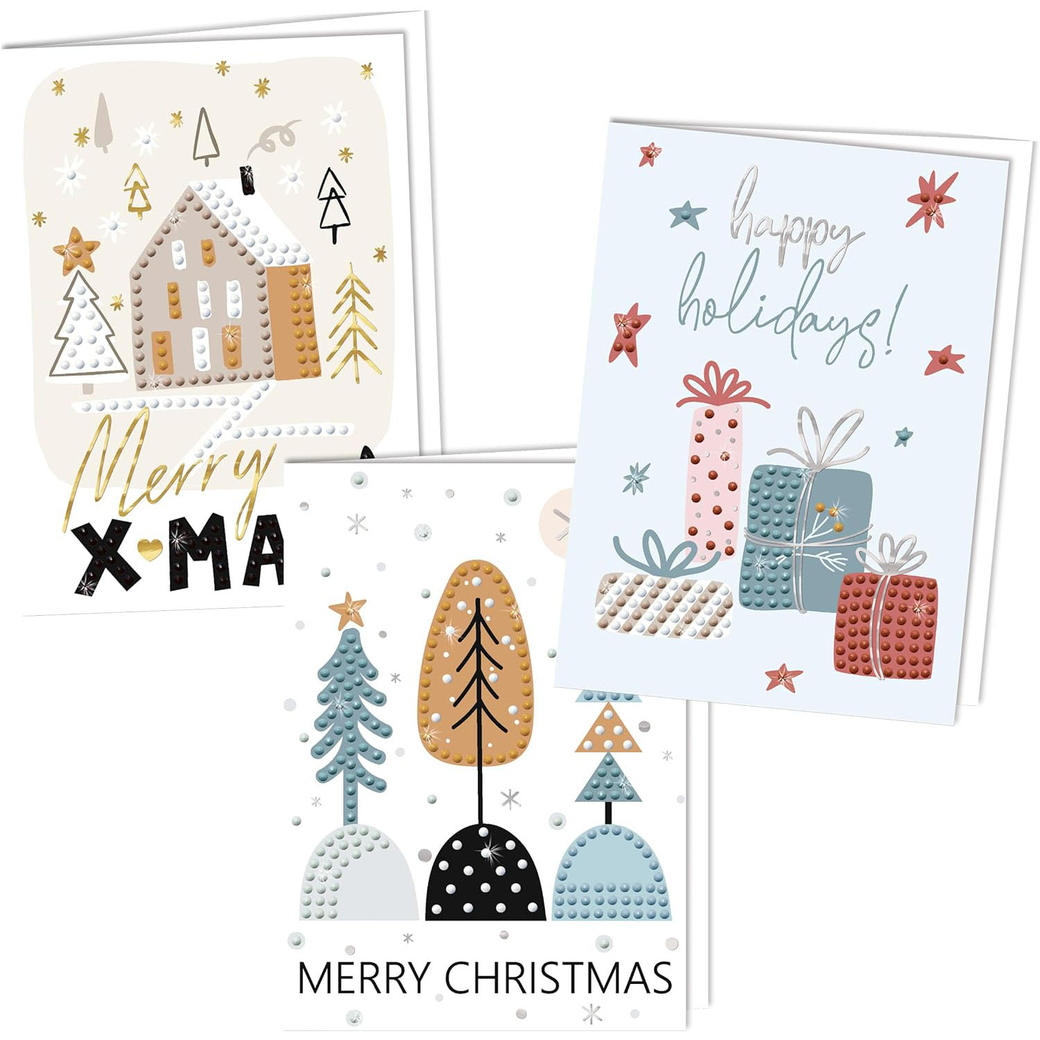 URSUS Diamond Painting GREETING CARDS COSY X-MAS