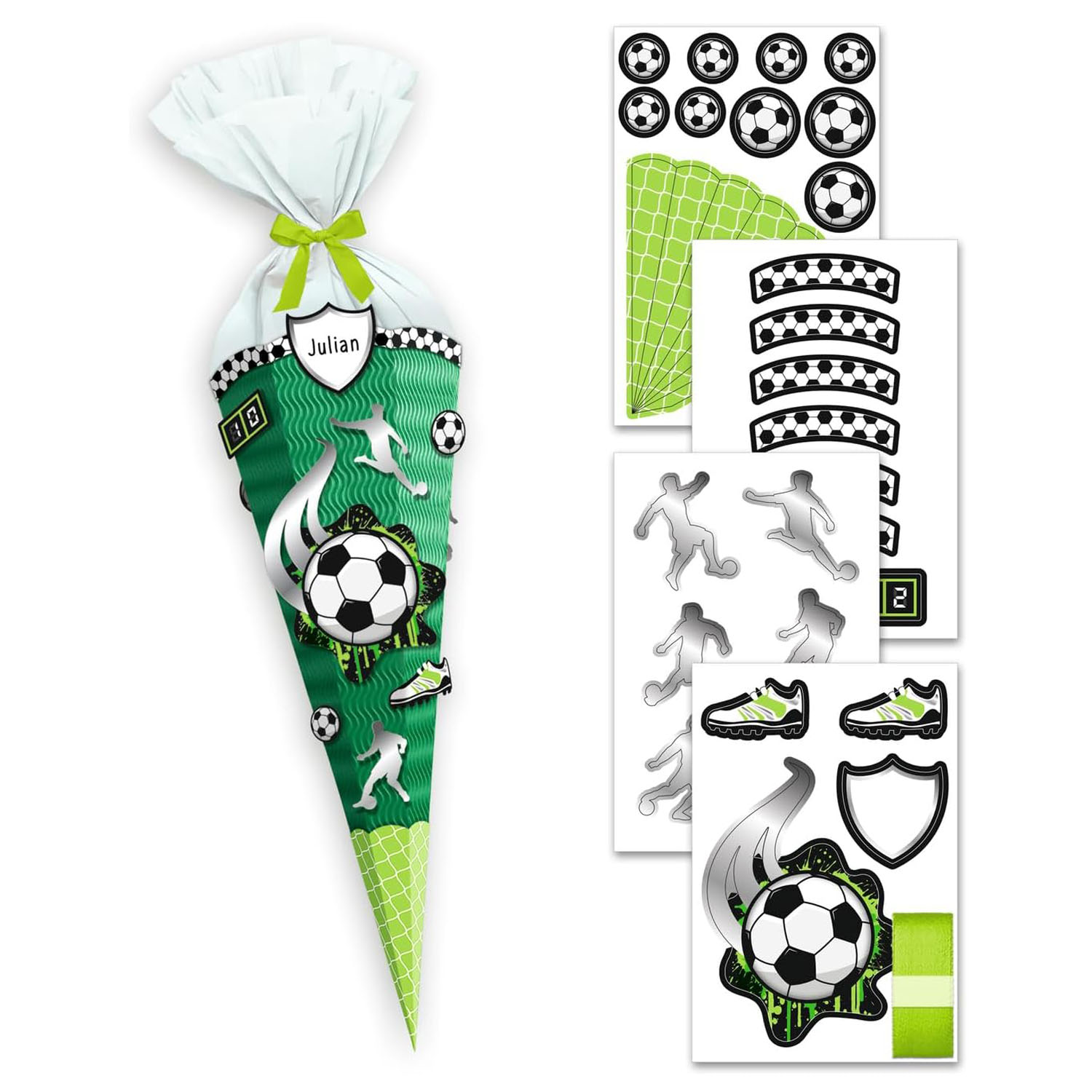 Ursus DEKO-SET EASY LINE MINI "FU�BALLSPIEL" f�r Schult�te