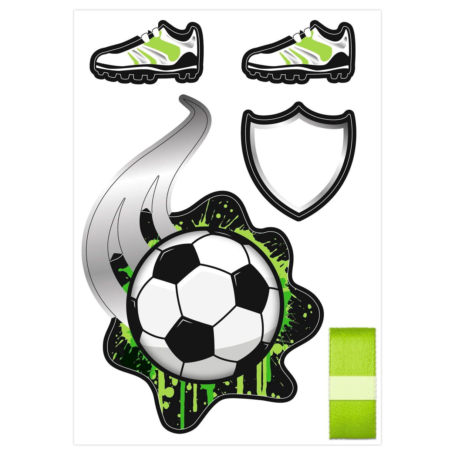 Ursus DEKO-SET EASY LINE MINI "FU�BALLSPIEL" f�r Schult�te