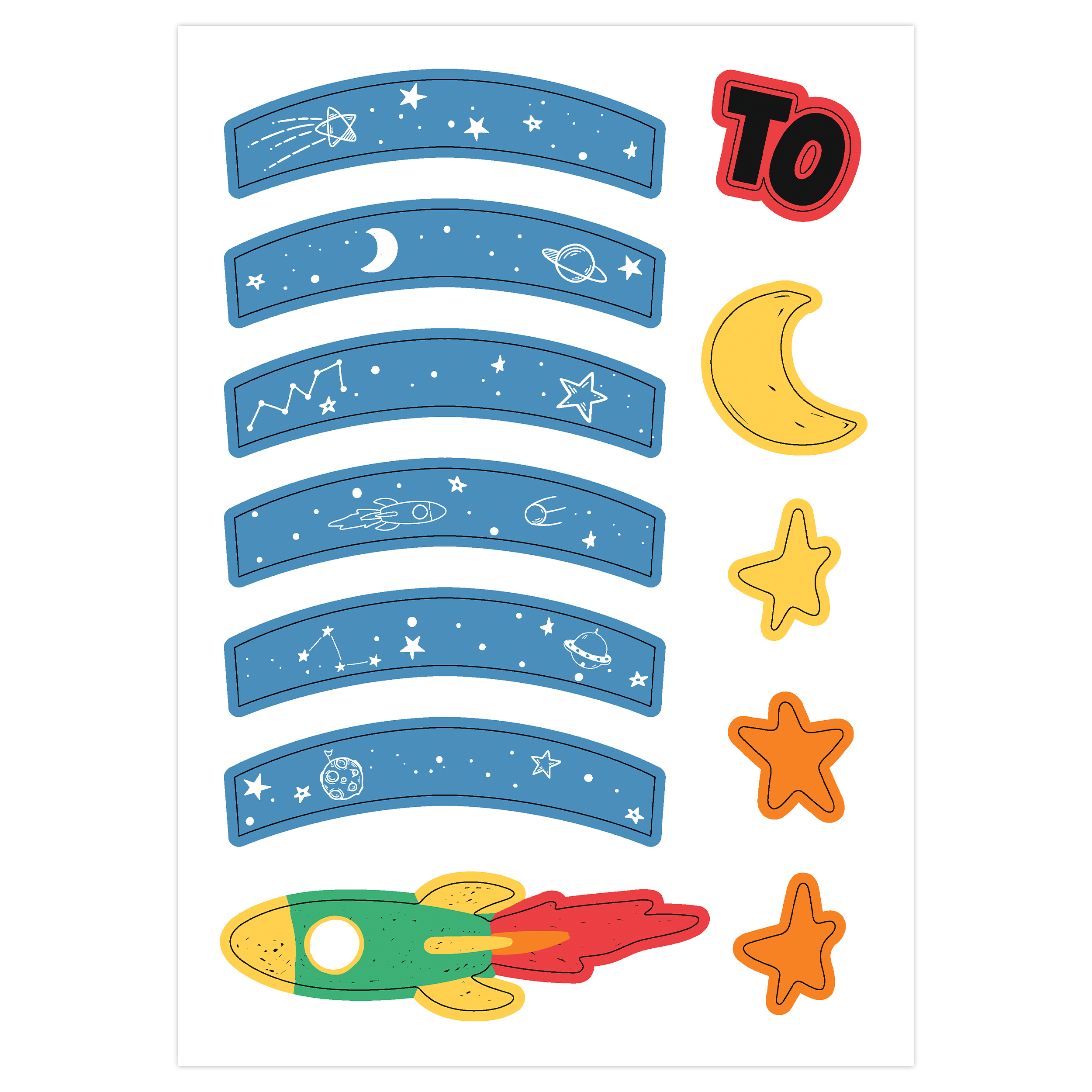 Ursus DEKO-SET f�r SCHULT�TE Space Dino