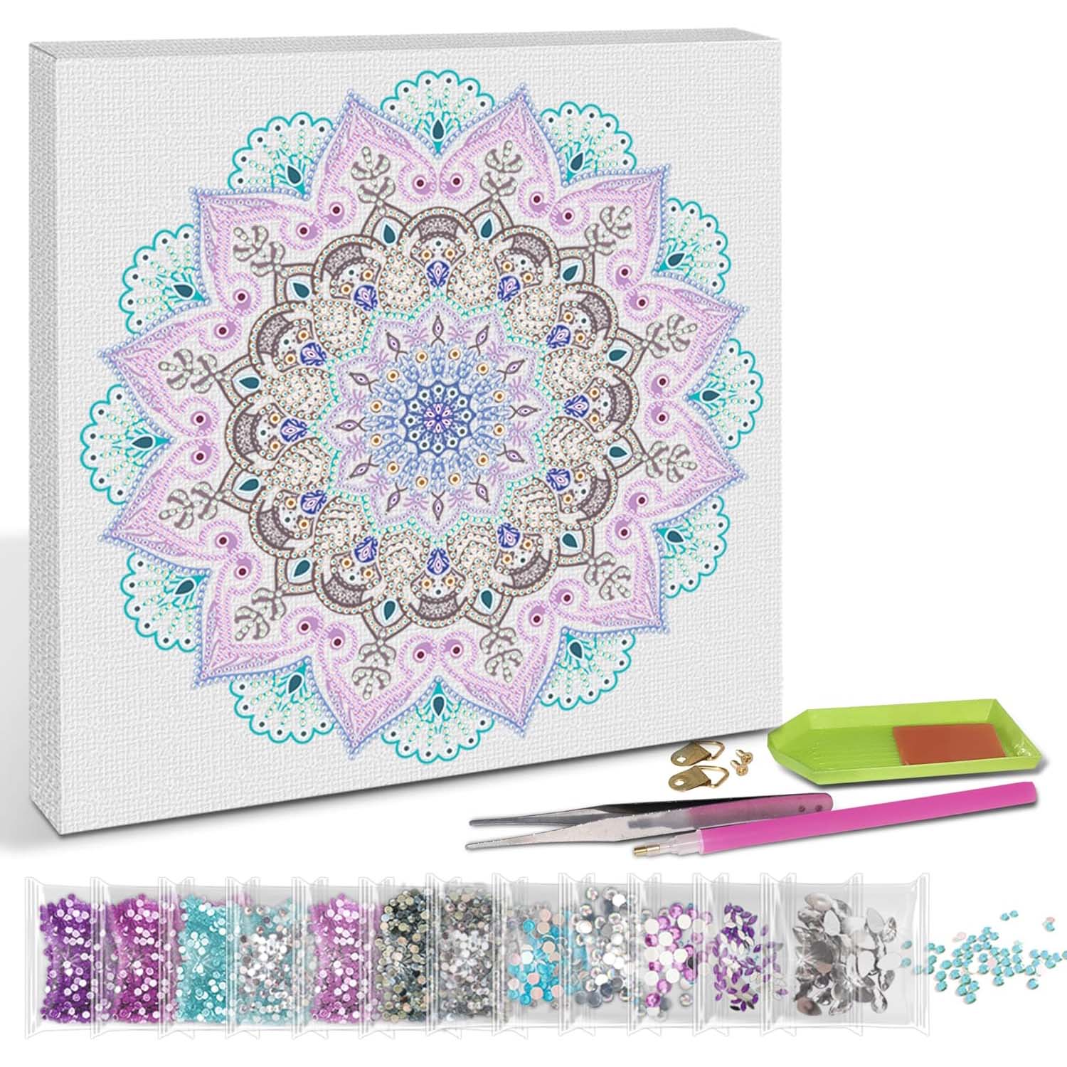 URSUS Diamond Painting MANDALA Set 12