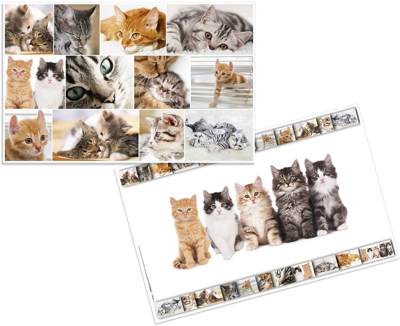 HERMA Schreibunterlage "Katzen", (B)550 x (H)350 mm