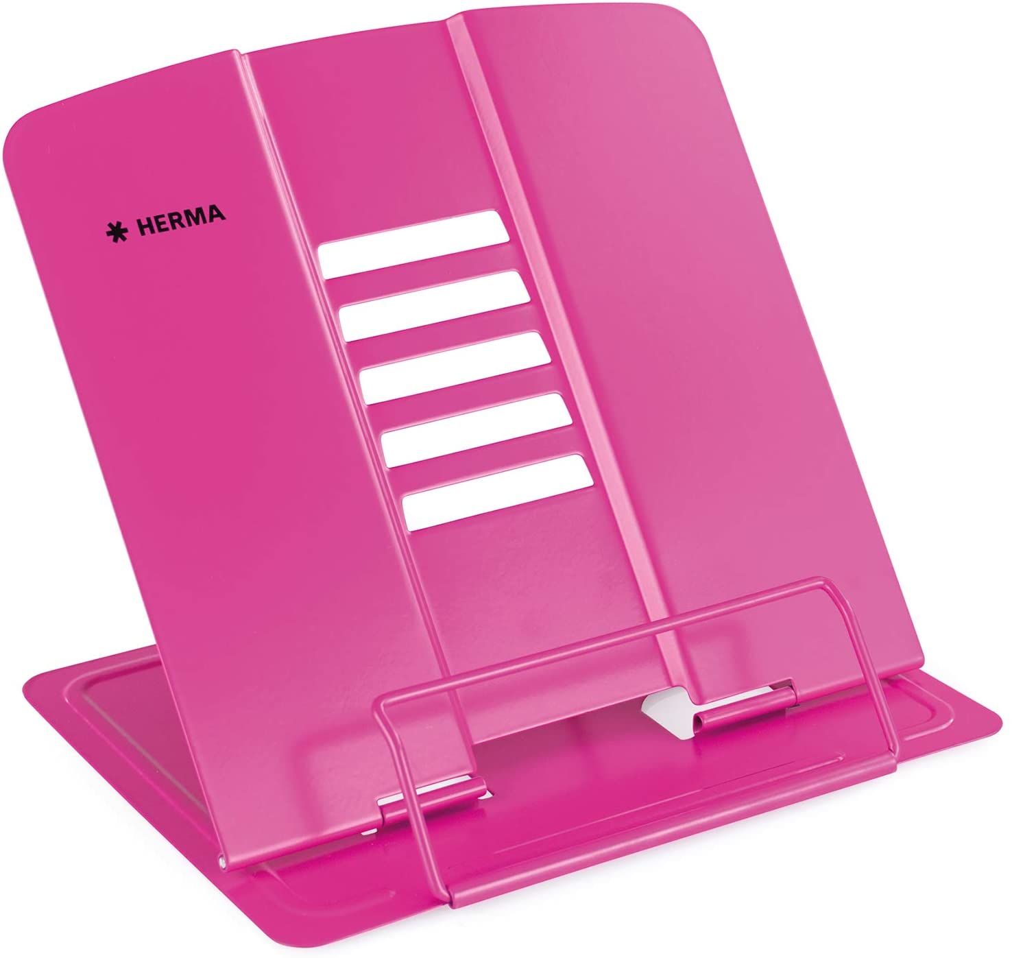 HERMA Lesestnder XL, aus Metall, pink