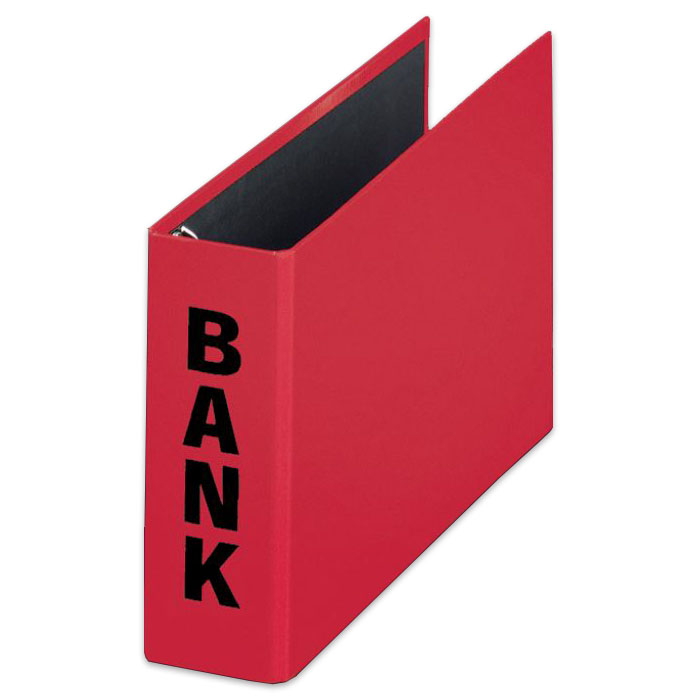 PAGNA Bankordner "Basic Colours", f�r Kontoausz�ge, rot