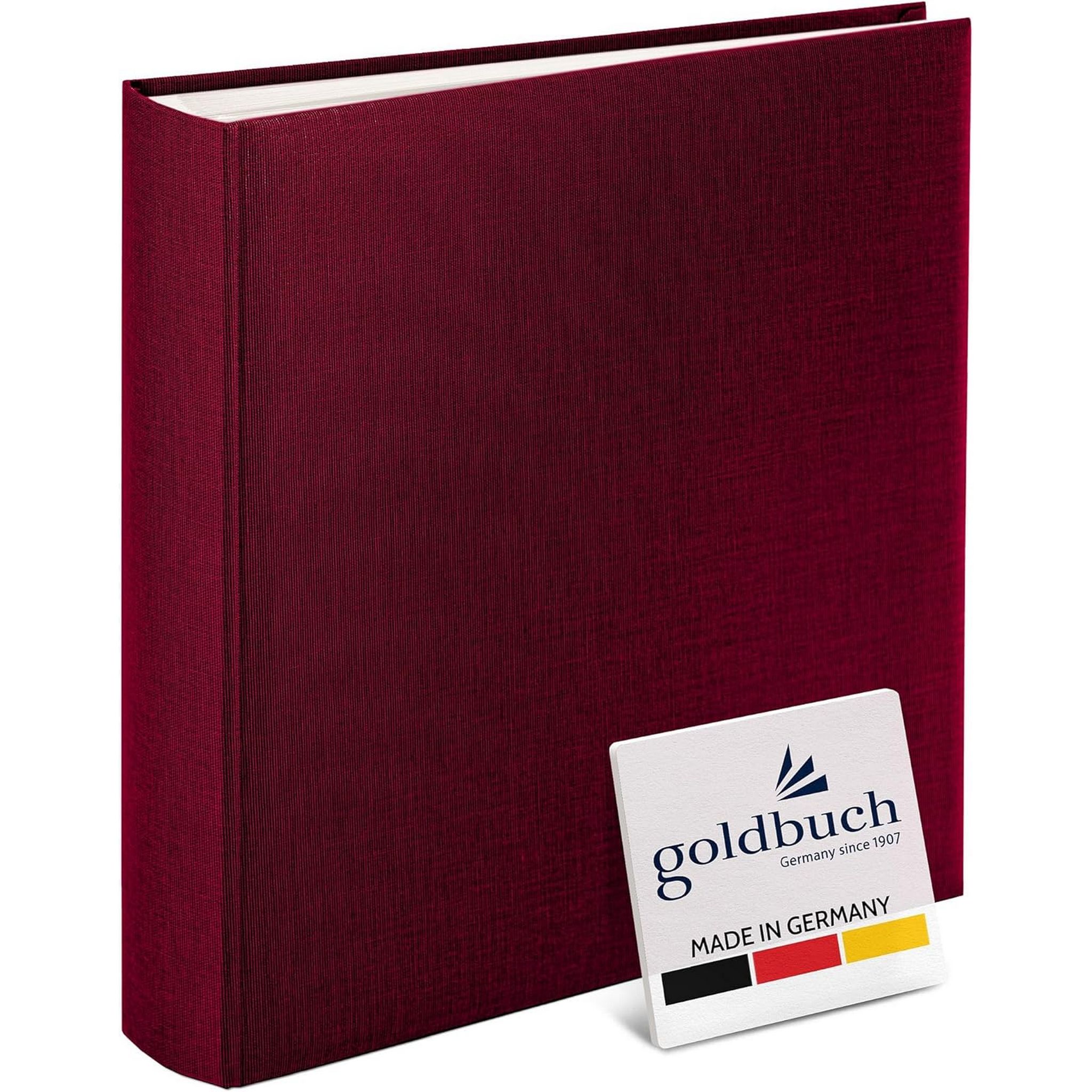 GOLDBUCH Fotoalbum Summertime 100 wei�e Seiten mit Trenn...