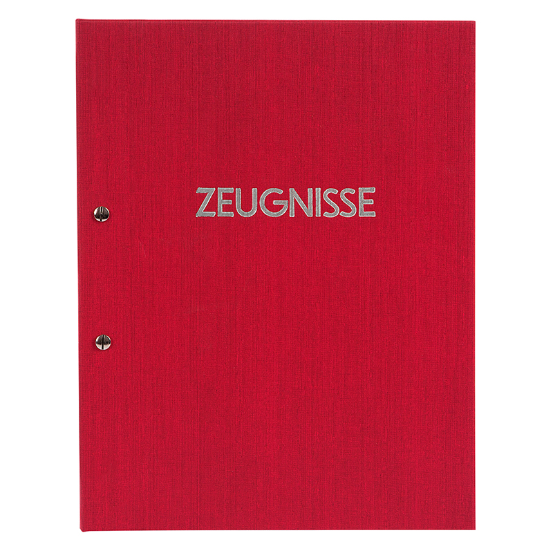 goldbuch Zeugnismappe "Colours", 310 x 240 mm, rot