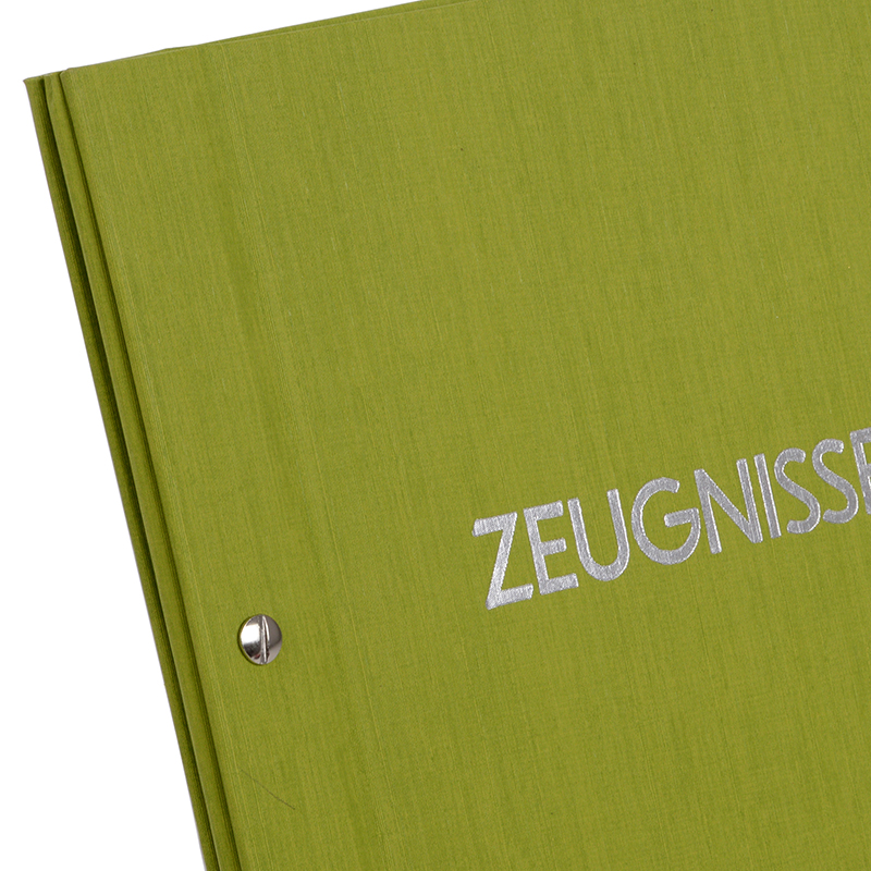 goldbuch Zeugnismappe "Colours", 310 x 240 mm, gr�n
