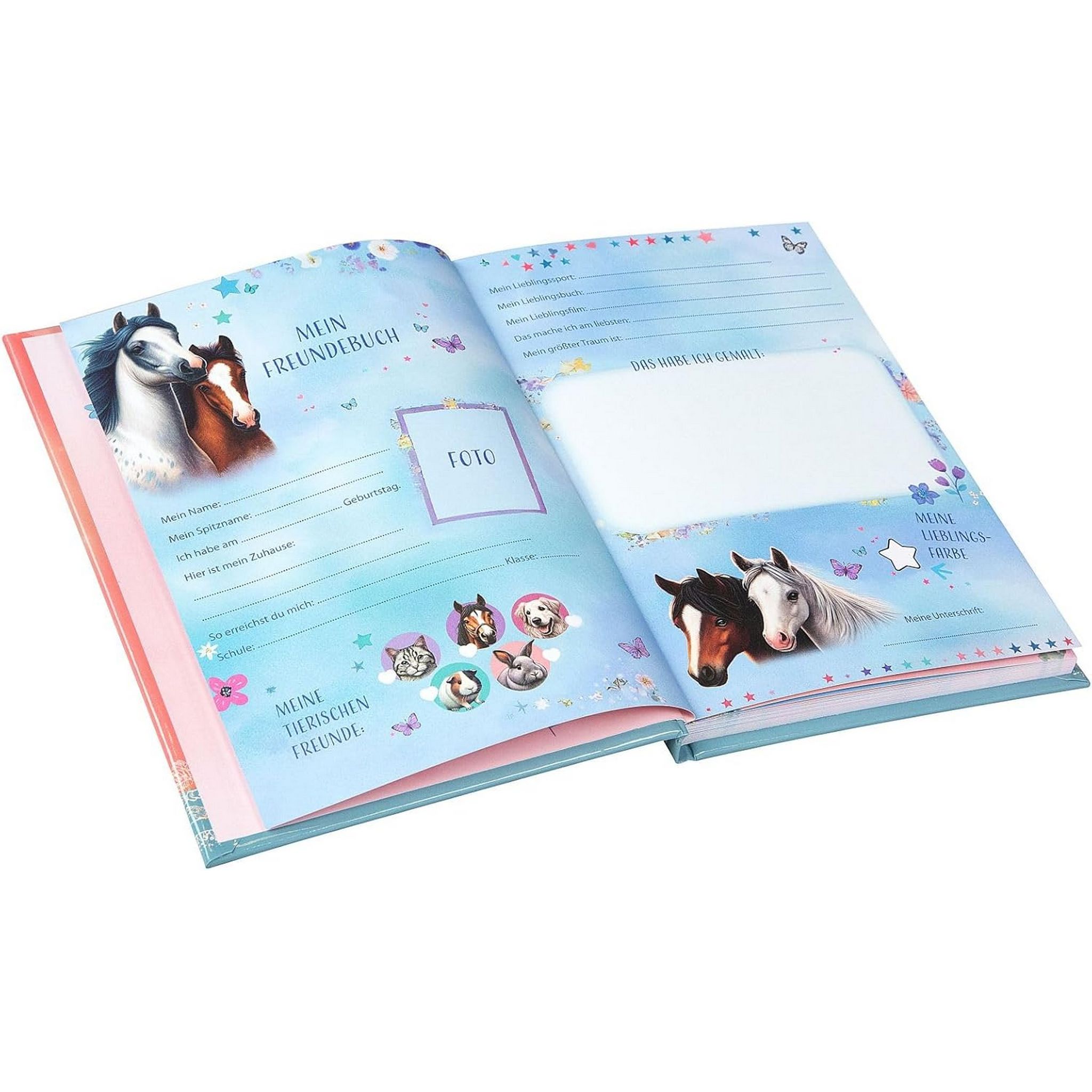 GOLDBUCH Freundebuch A5 Pferd LUNA