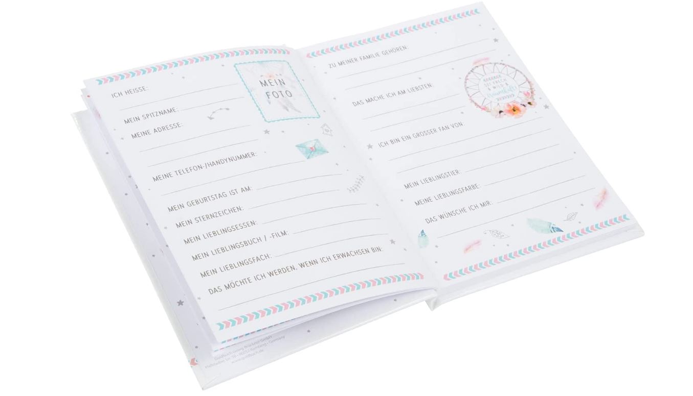 Goldbuch Freundebuch A5 Traumf�nger