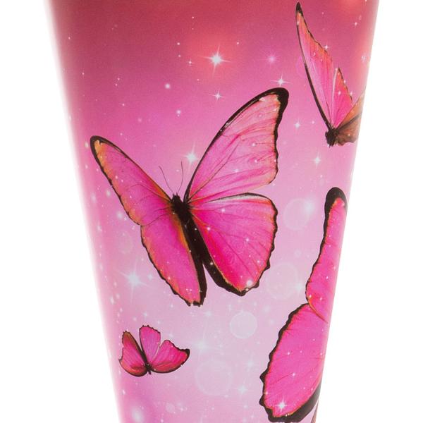 Schult�te 70cm rund Schmetterlingstraum mit Filzverschluss