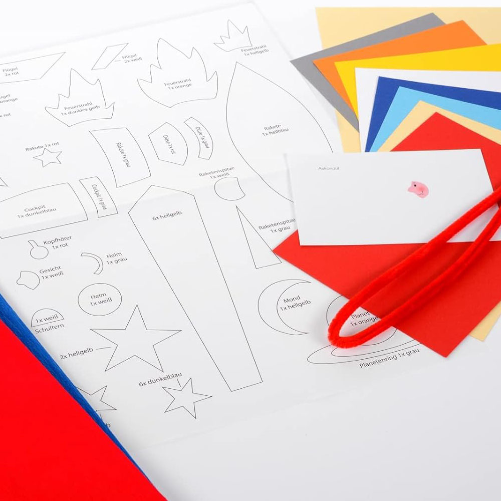 Goldbuch Schult�ten Bastelset Motiv Rakete 70cm