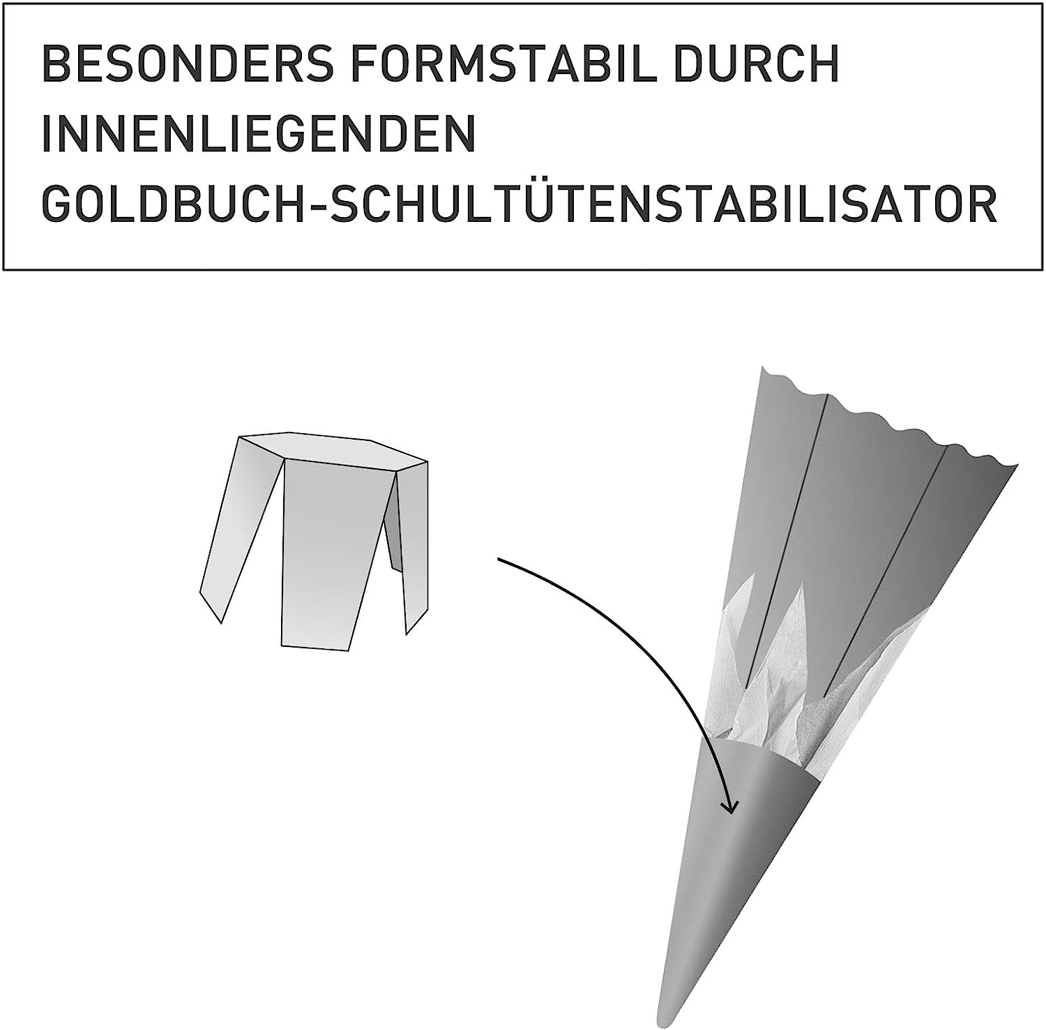 Goldbuch Schult�ten Bastelset Motiv Schmetterlinge 70cm