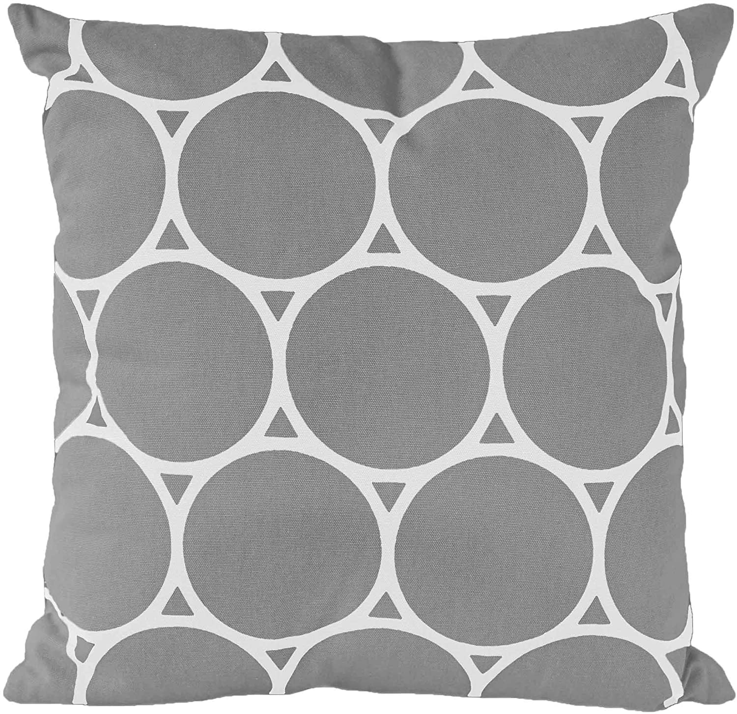 Nielsen Kissenbezug Circle 45x45 hellgrau/wei�, Alloy ...