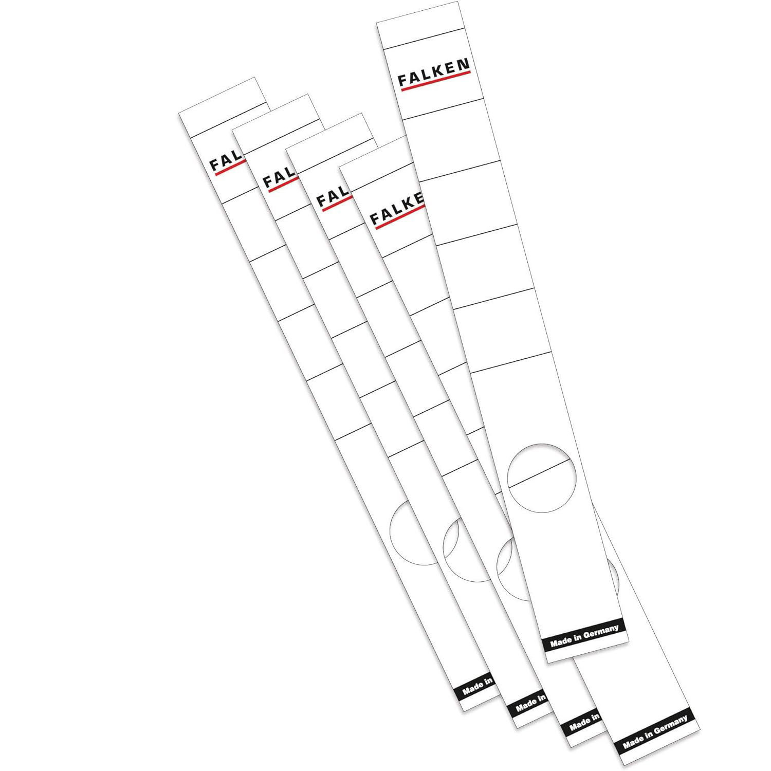 R�ckenschild sk 10er 36x290mm lang schmal wei�