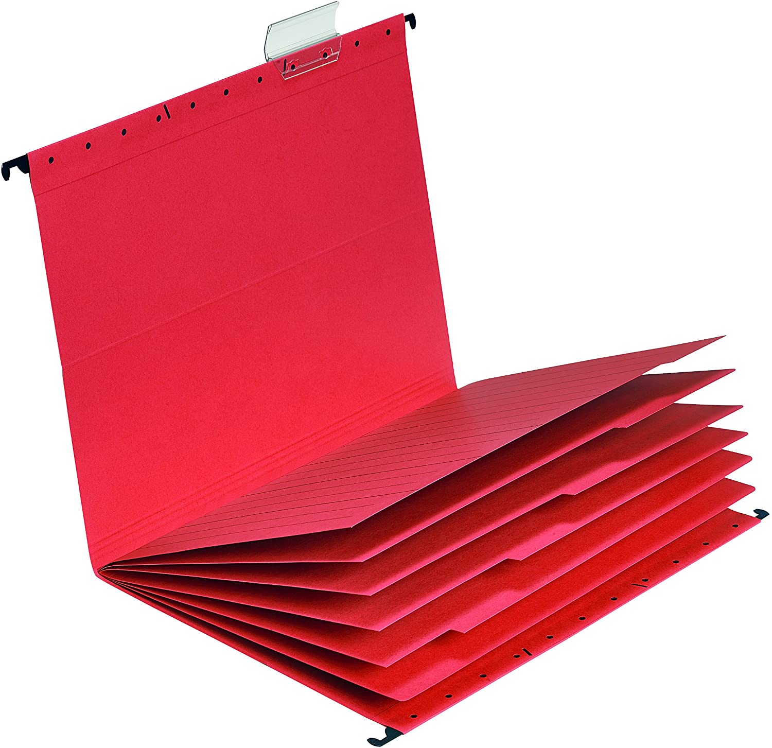 Falken H�ngehefter 230g rot 6Trennbl�tter Projekt- Perso...