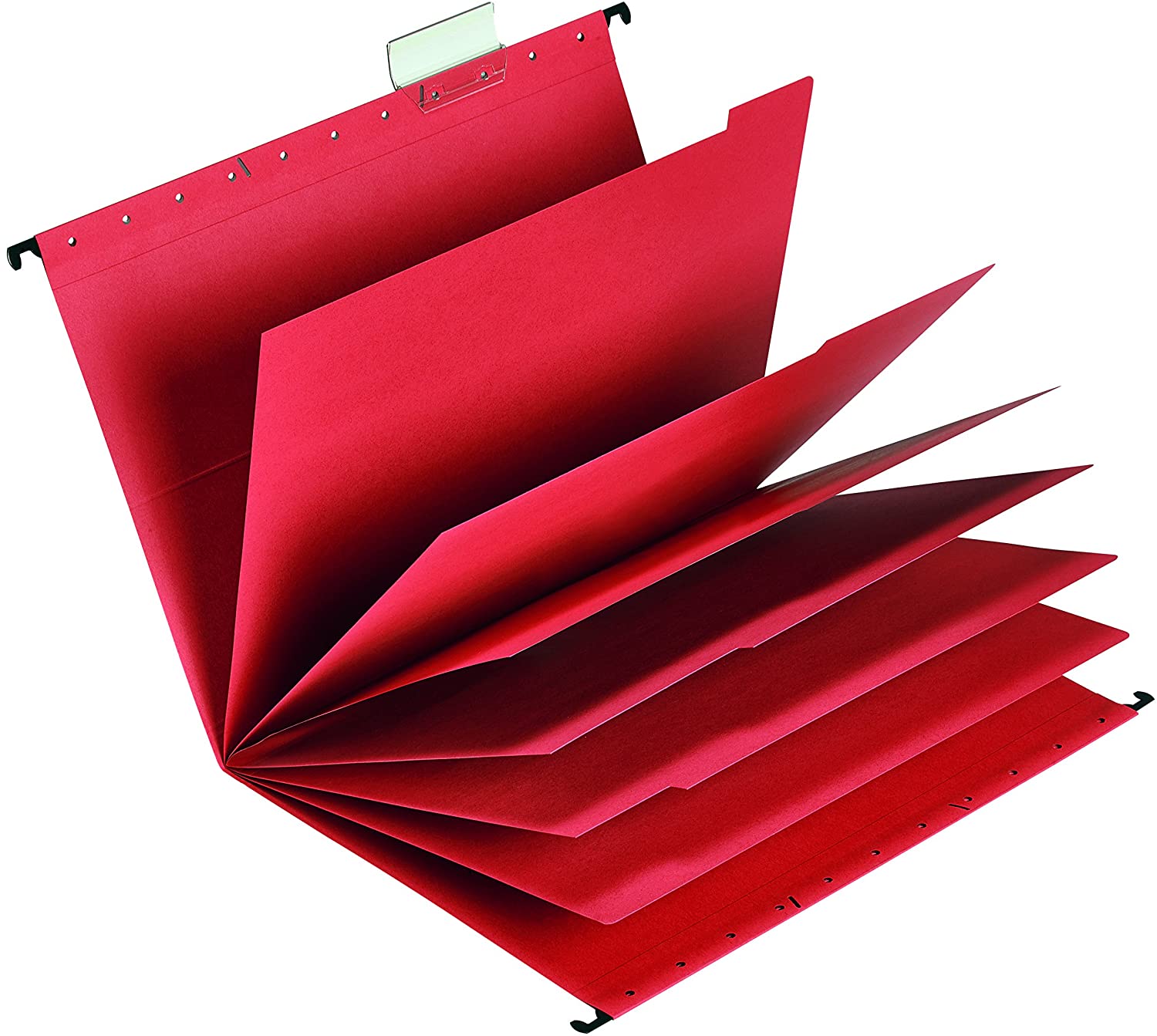 Falken H�ngehefter 230g rot 6Trennbl�tter Projekt- Perso...