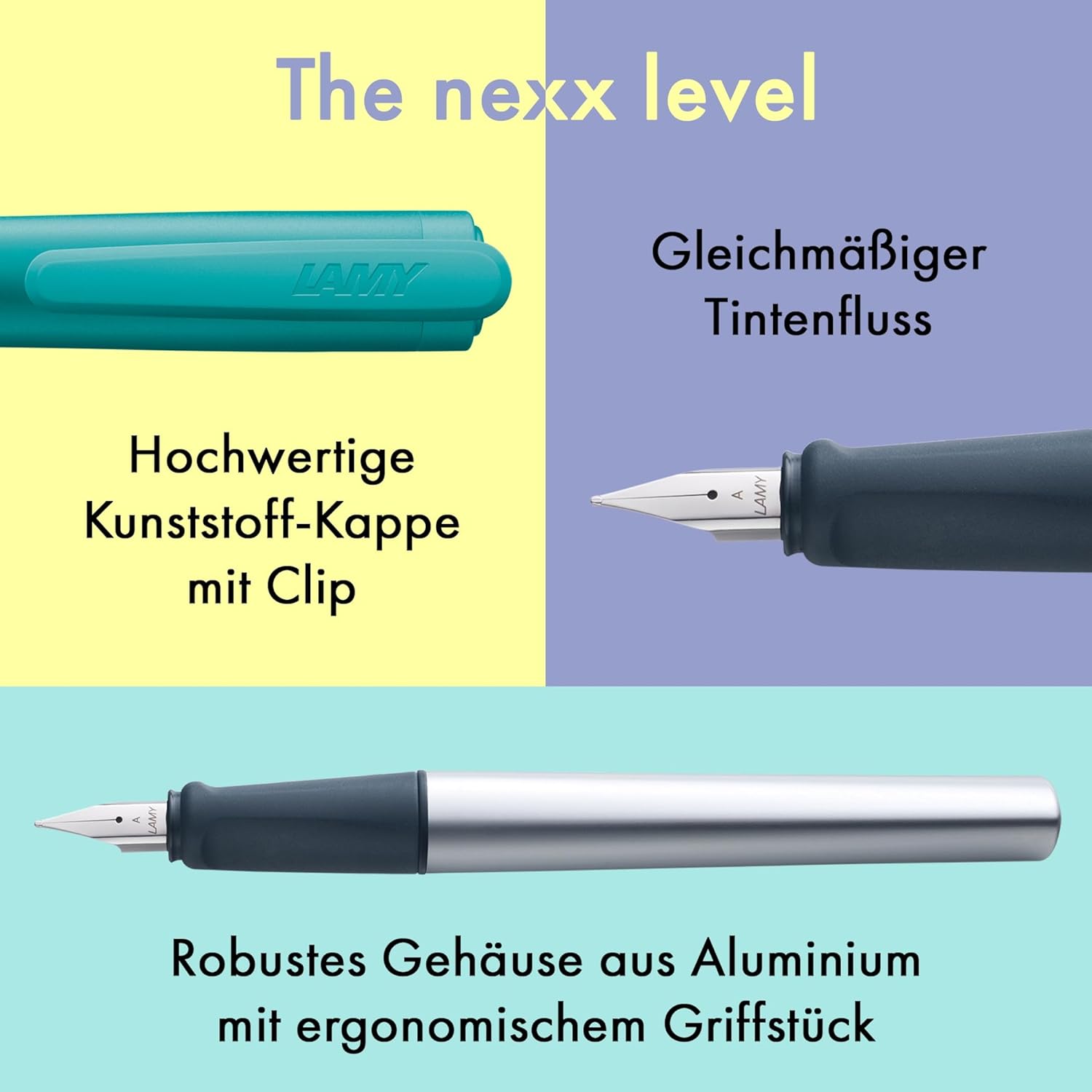 LAMY F�ller nexx 064 Smaragd T�RKIS St�rke A